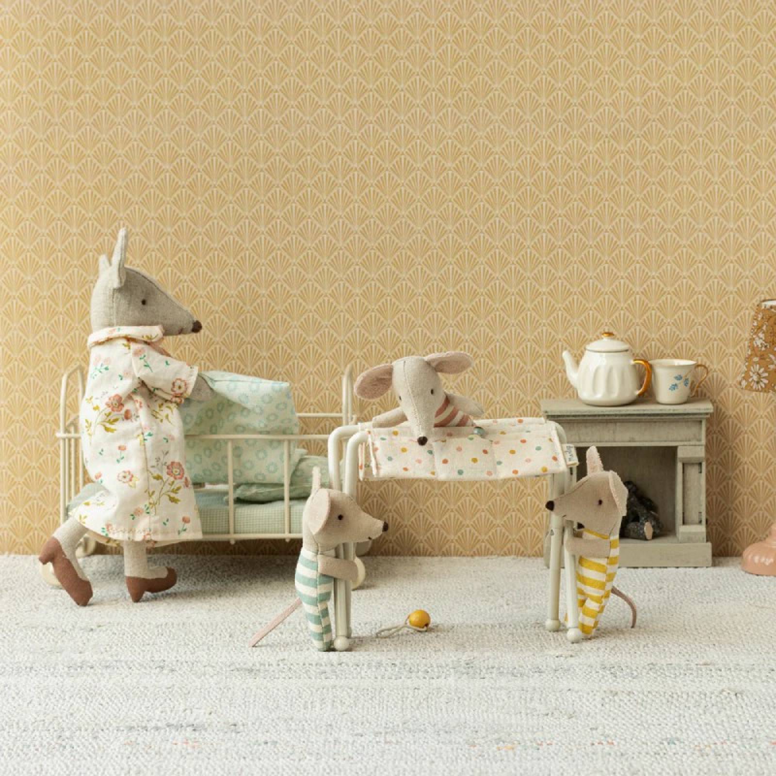 Baby Mouse Nursery Table In Off White By Maileg 3+ thumbnails