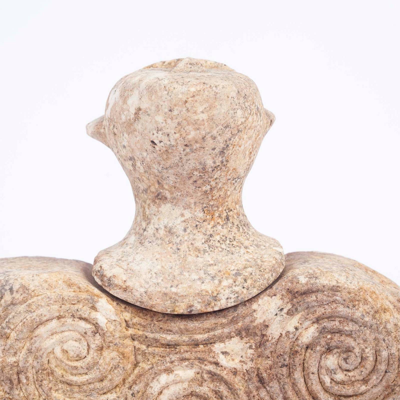 Bactrian Idol Sandstone Sculpture thumbnails