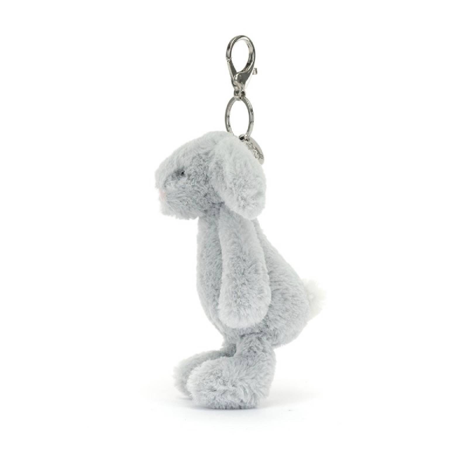 Bashful Bunny In Silver Bag Charm By Jellycat 1+ thumbnails
