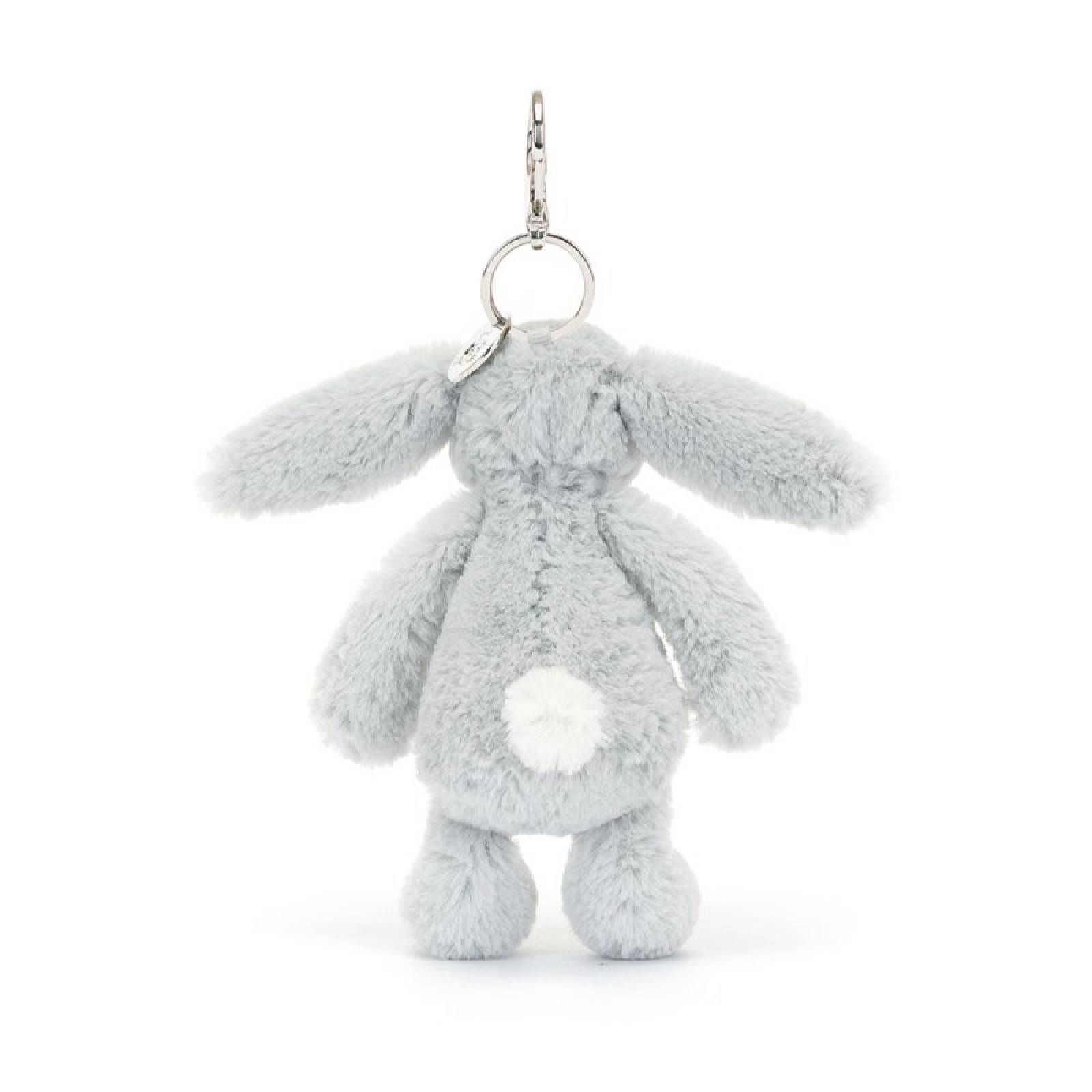 Bashful Bunny In Silver Bag Charm By Jellycat 1+ thumbnails