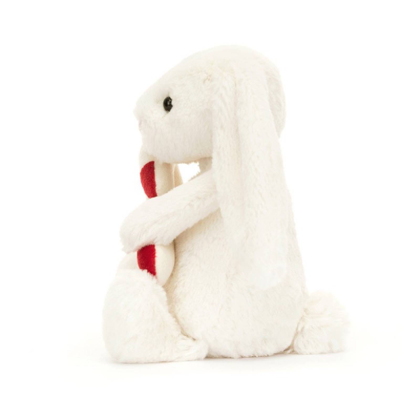 Bashful Bunny With Candy Cane Christmas Soft Toy By Jellycat 0+ thumbnails