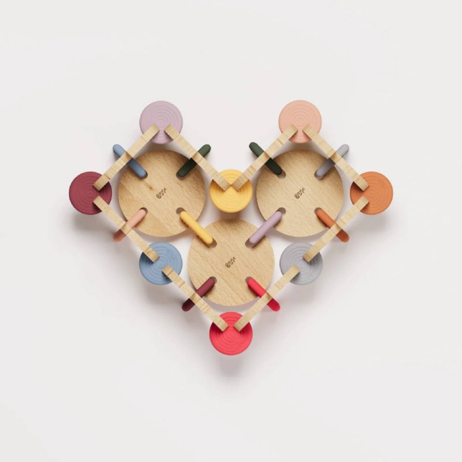 Bavvic Wooden Construction Toy - Starter Set thumbnails