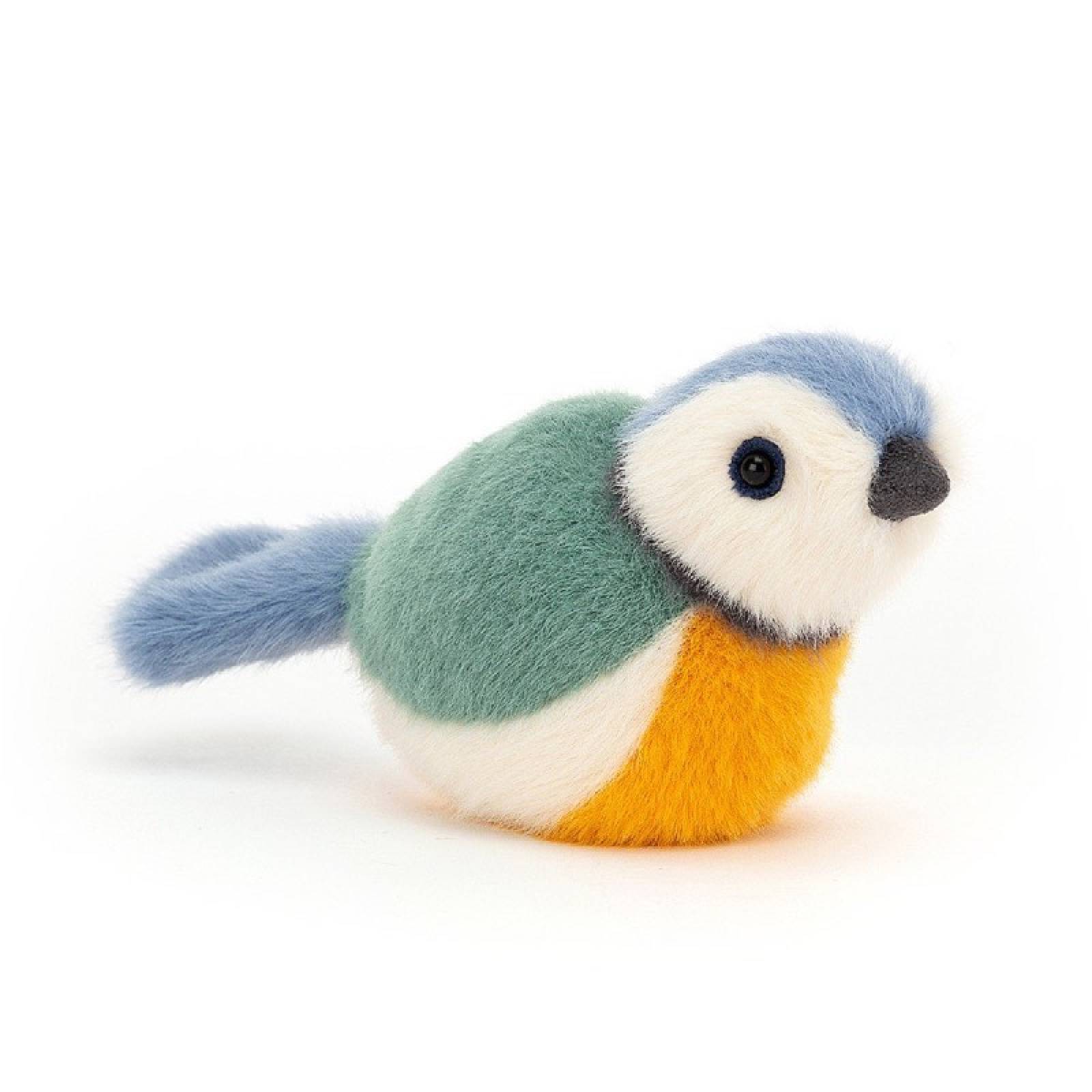 Birdling Blue Tit Bird Soft Toy by Jellycat
