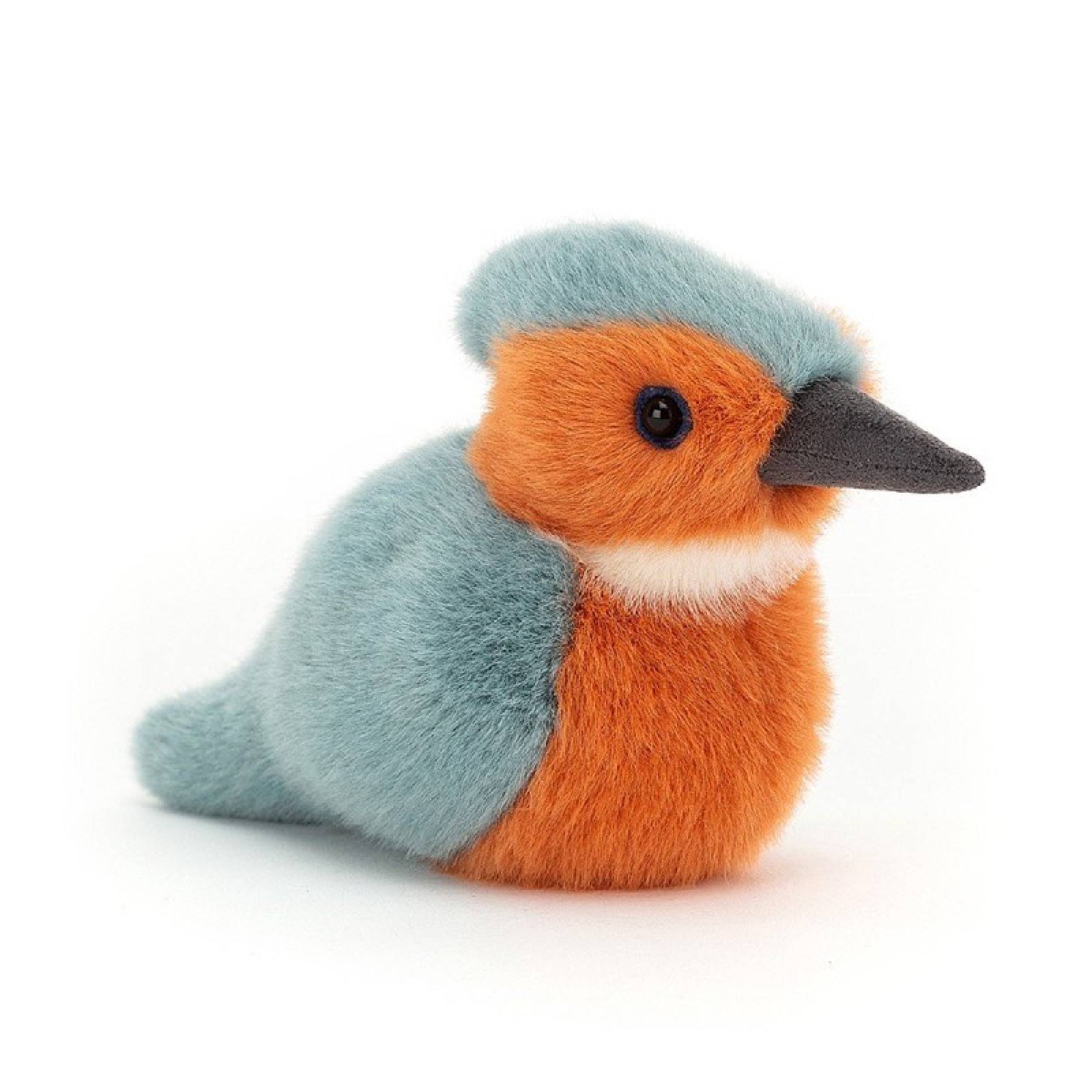 Birdling Kingfisher Bird Soft Toy By Jellycat