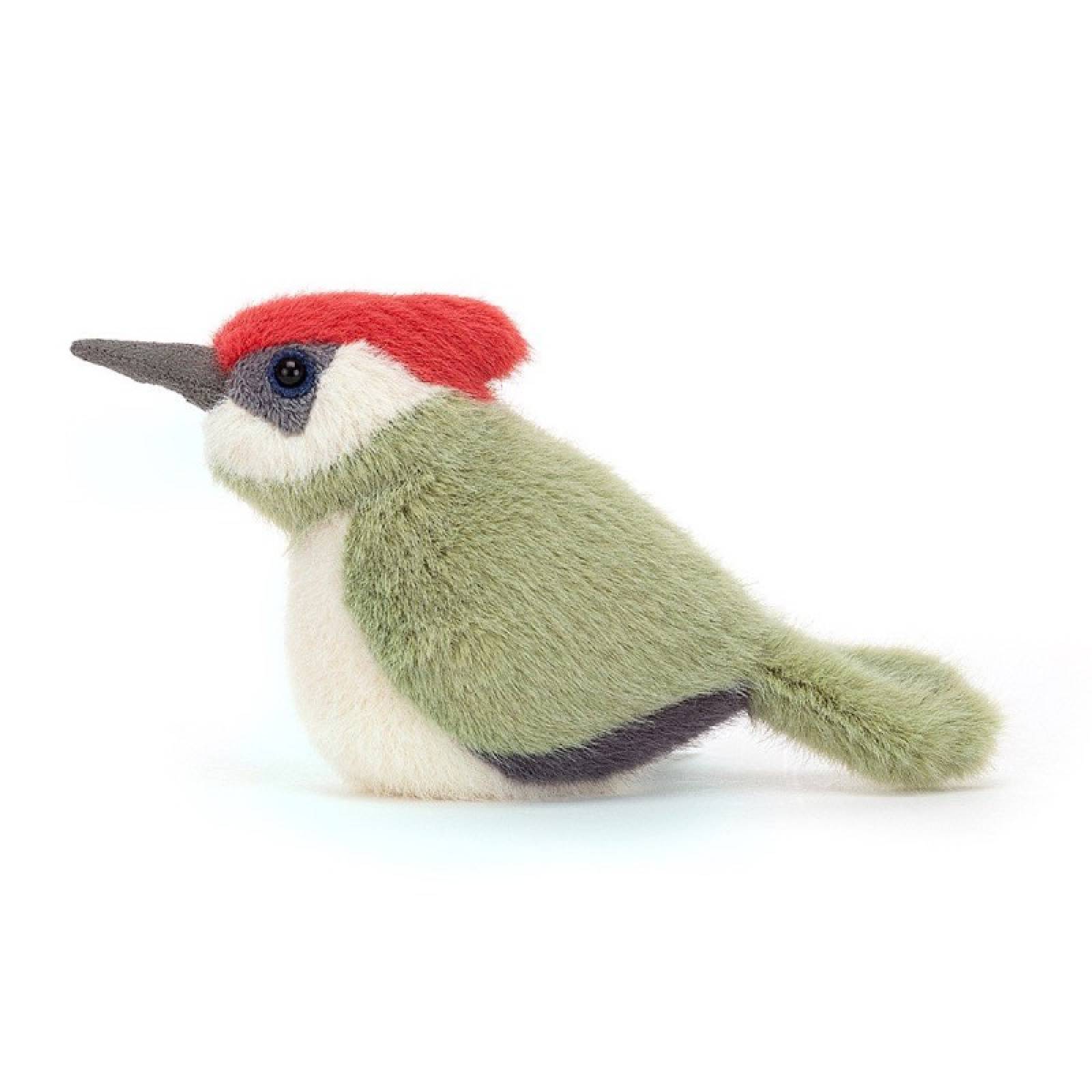 Birdling Woodpecker Bird Soft Toy By Jellycat thumbnails