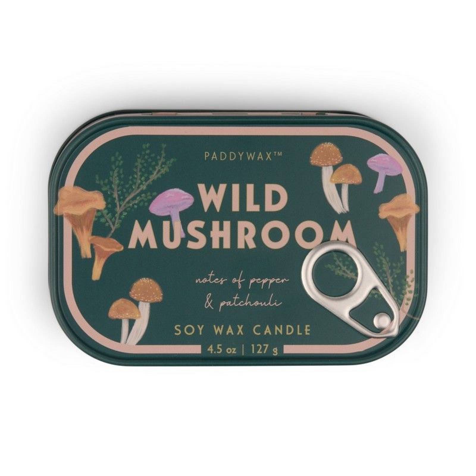 Bistro Candle In A Tin - Wild Mushroom