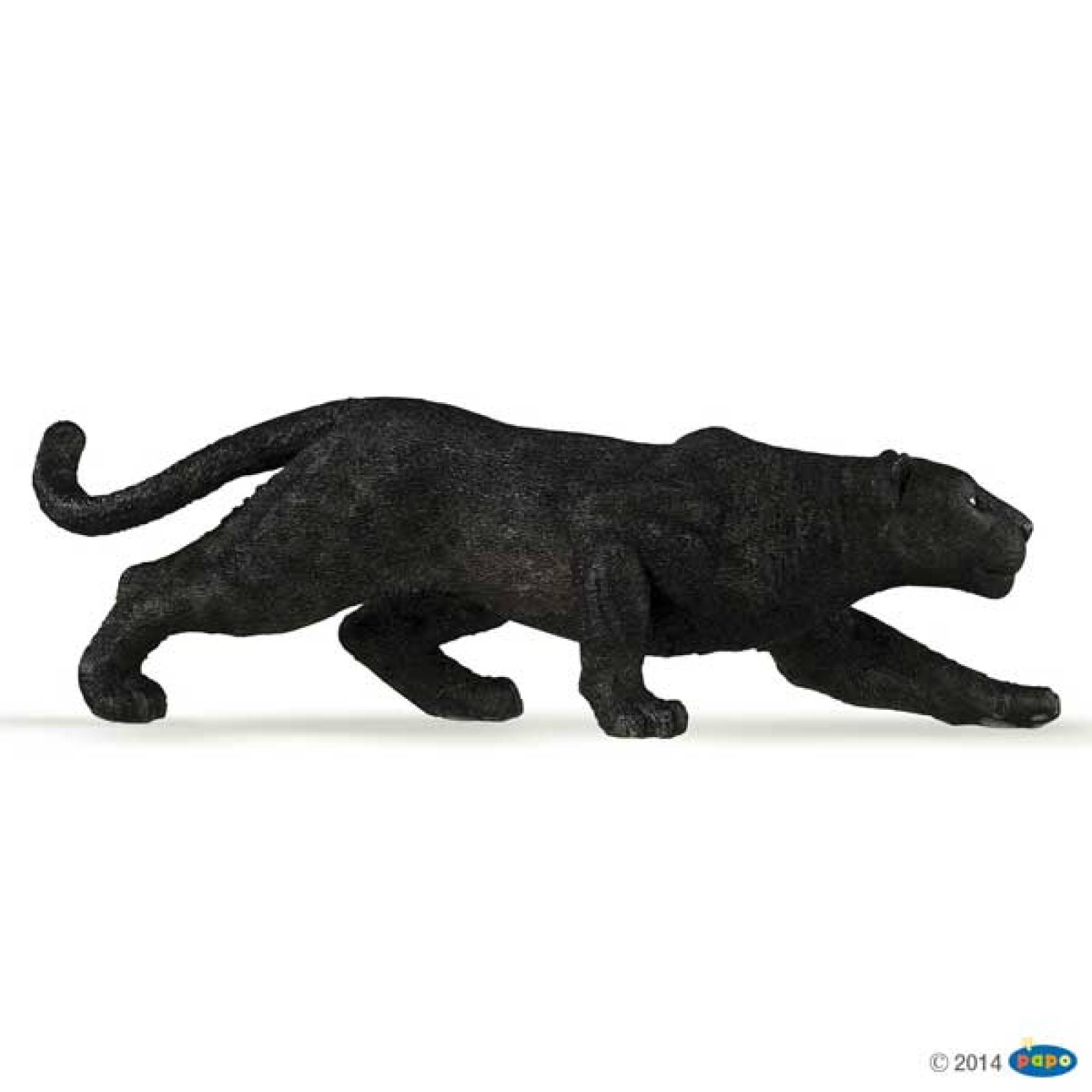 Black Leopard - Papo Wild Animal Figure