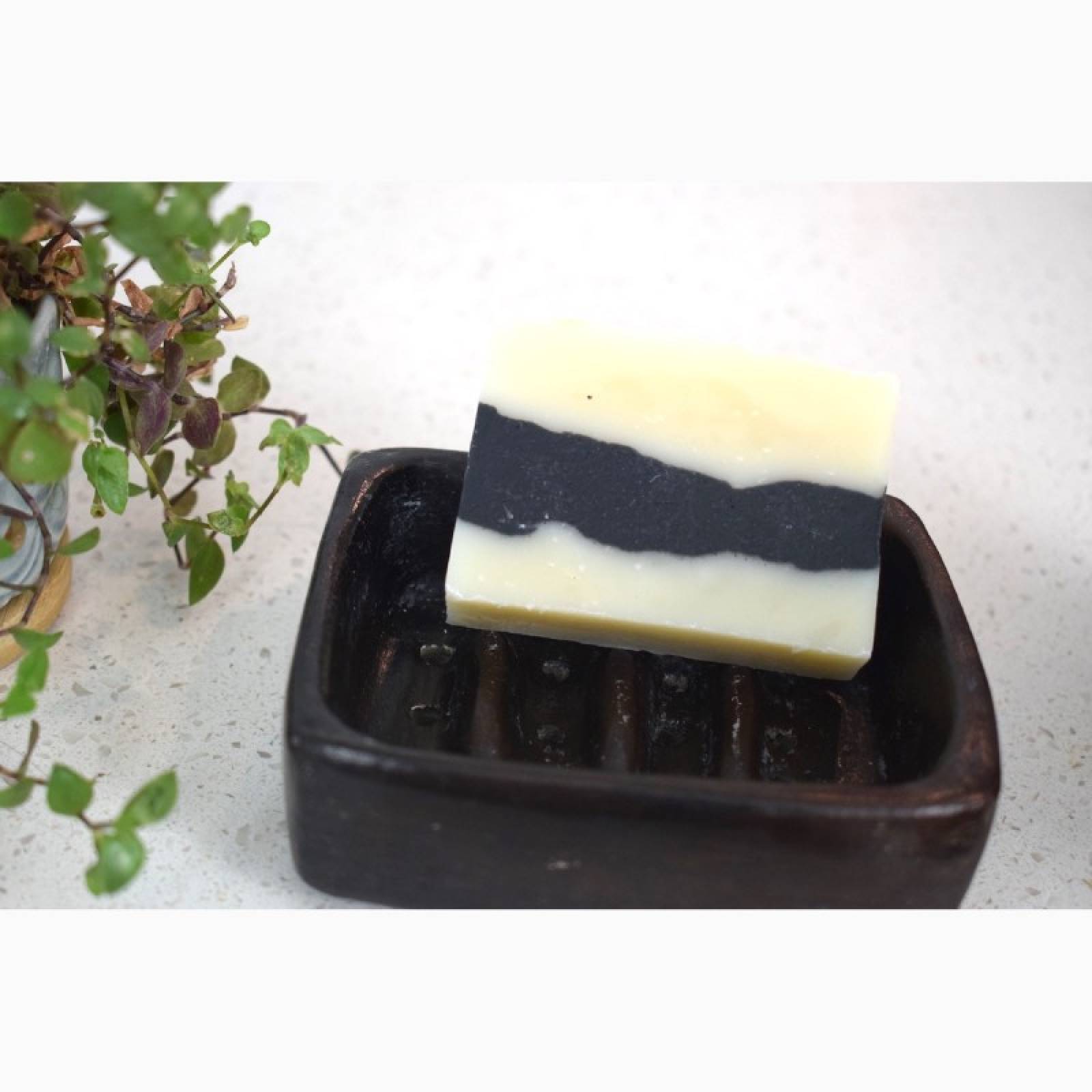 Black Terracotta Soap Dish