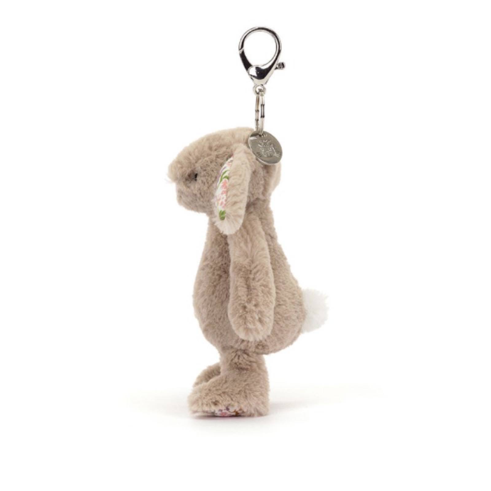 Blossom Beige Bunny 'Petal' Bag Charm By Jellycat 1+ thumbnails