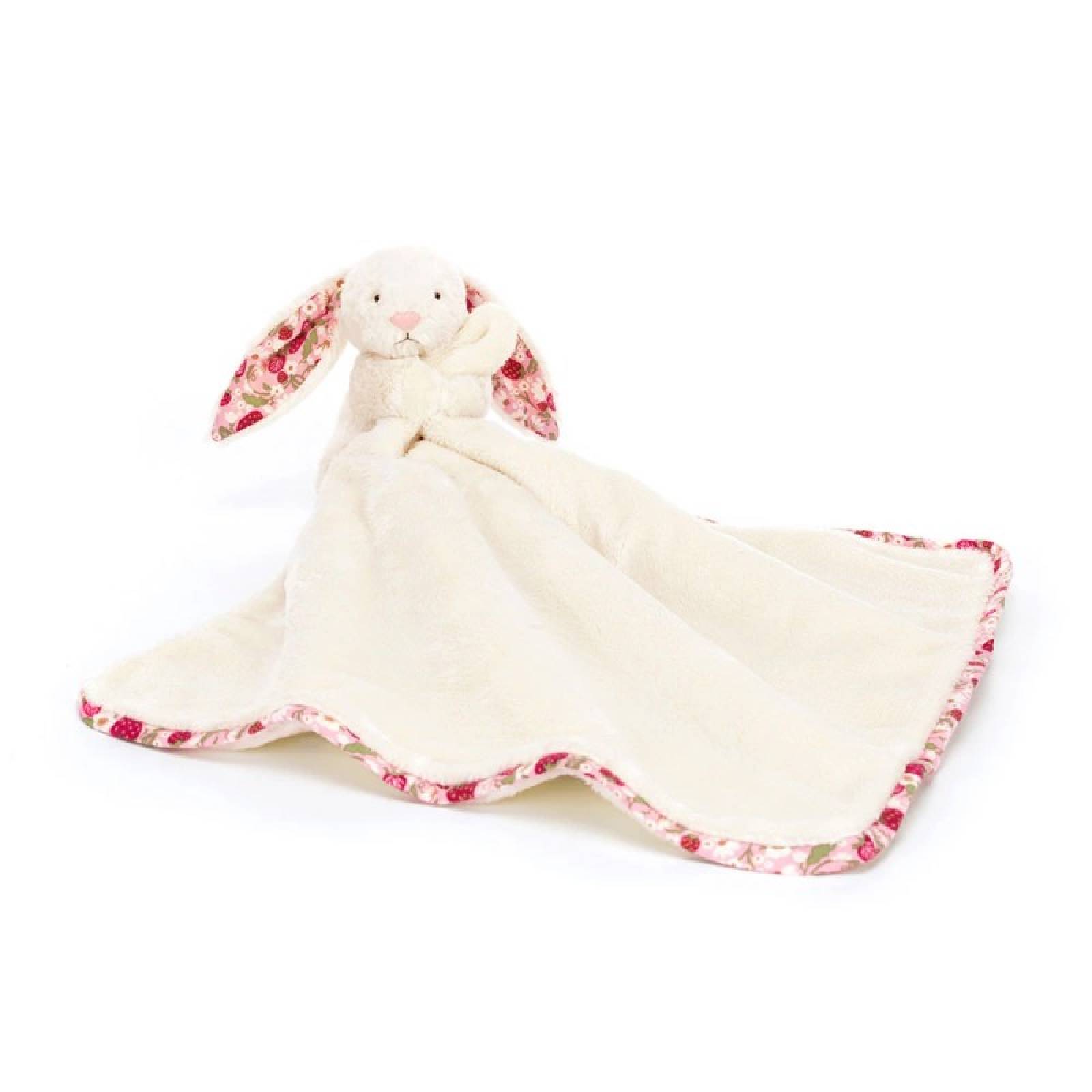 Blossom Cream Bunny 'Berry' Soother By Jellycat 0+