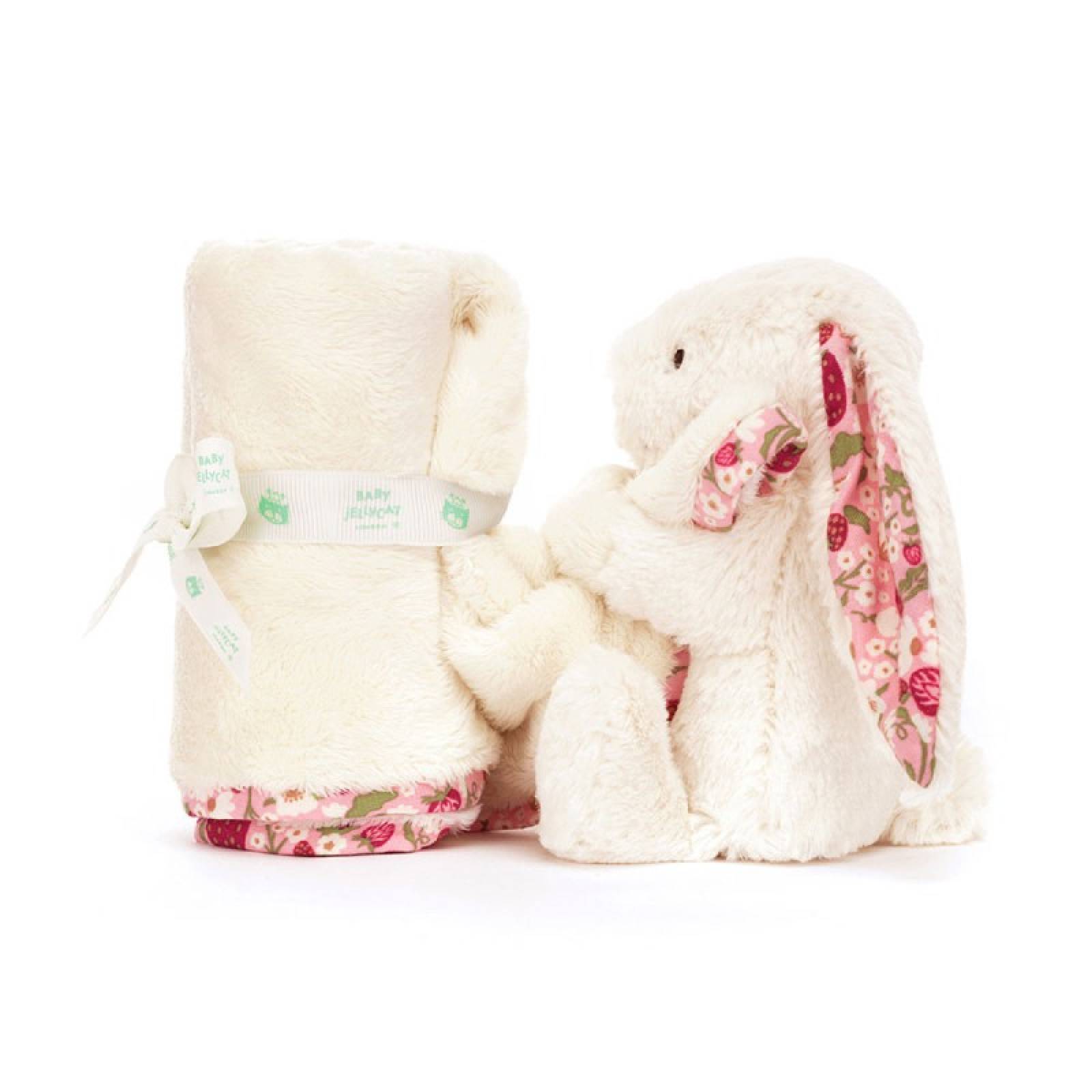 Blossom Cream Bunny 'Berry' Soother By Jellycat 0+ thumbnails