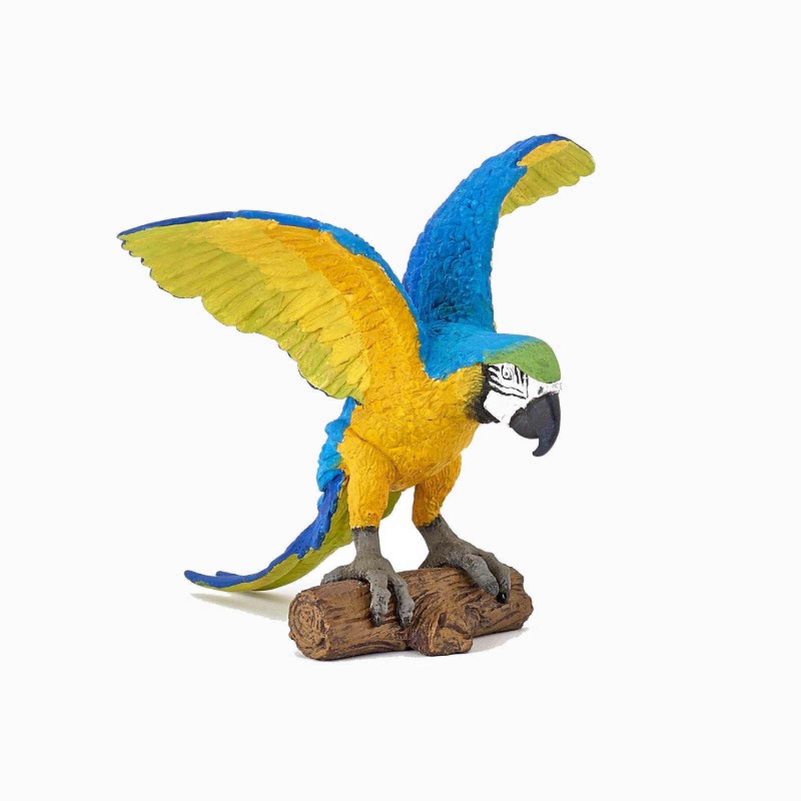Blue Ara Parrot - Papo Wild Animal Figure