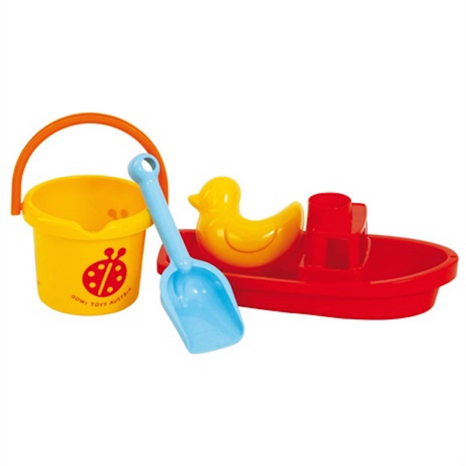 Boat Sand Set With Bucket And Spade 1+
