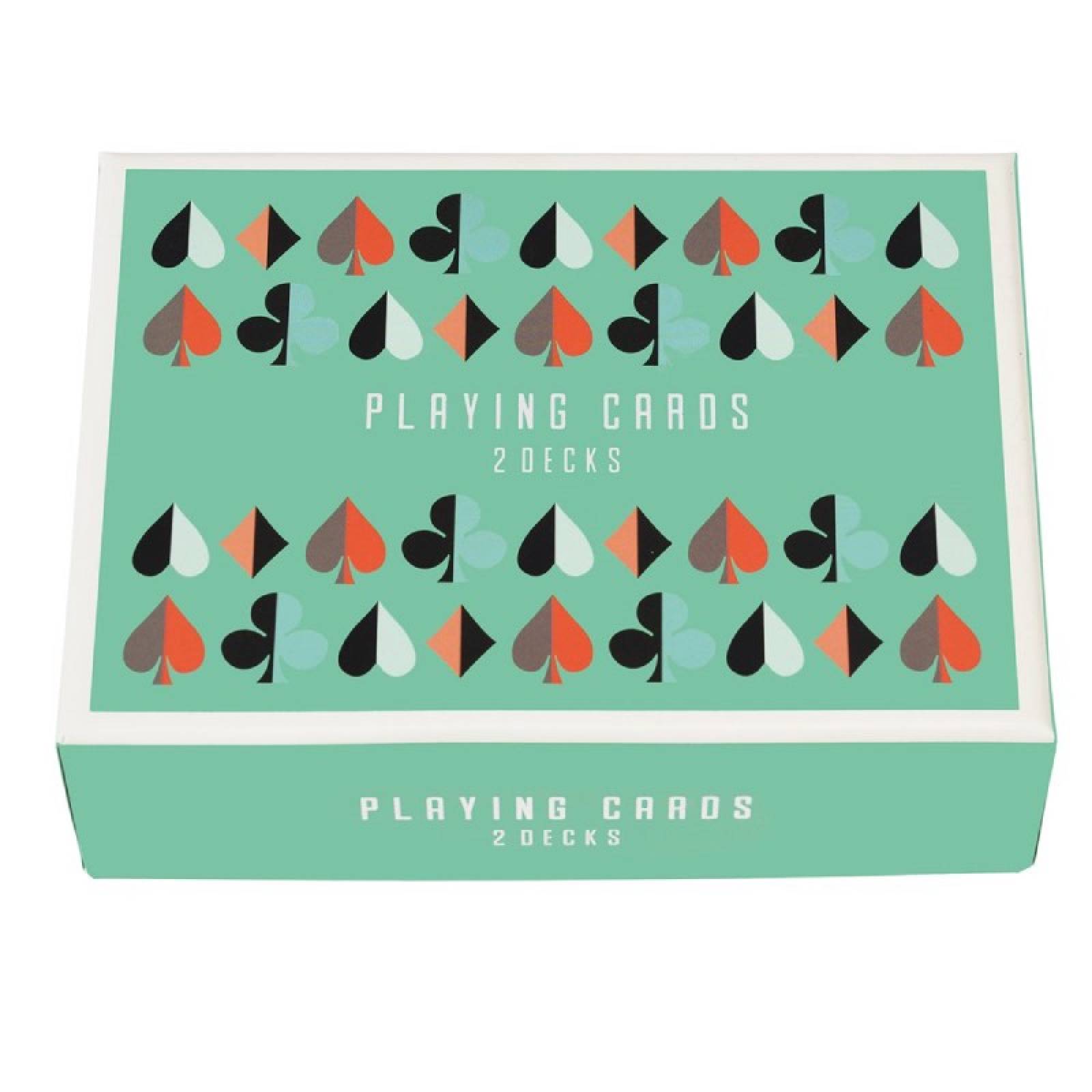 Box Of 2 Decks Of Playing Cards