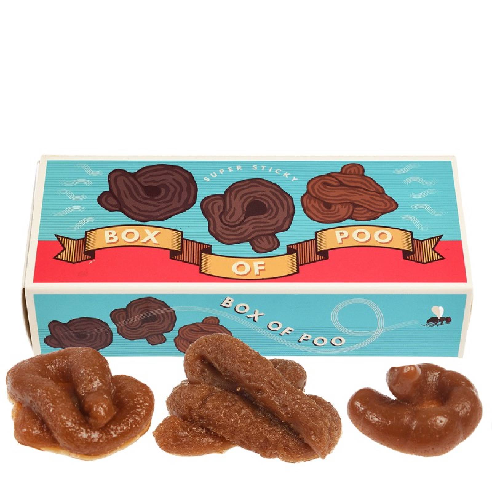 Box Of Sticky Poo Joke Toy 3+