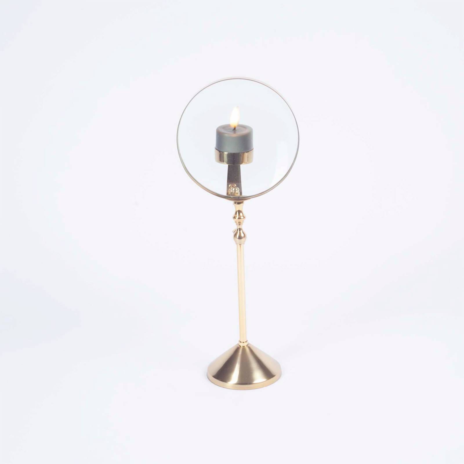 Brass Magnifying Glass With Tealight Holder thumbnails