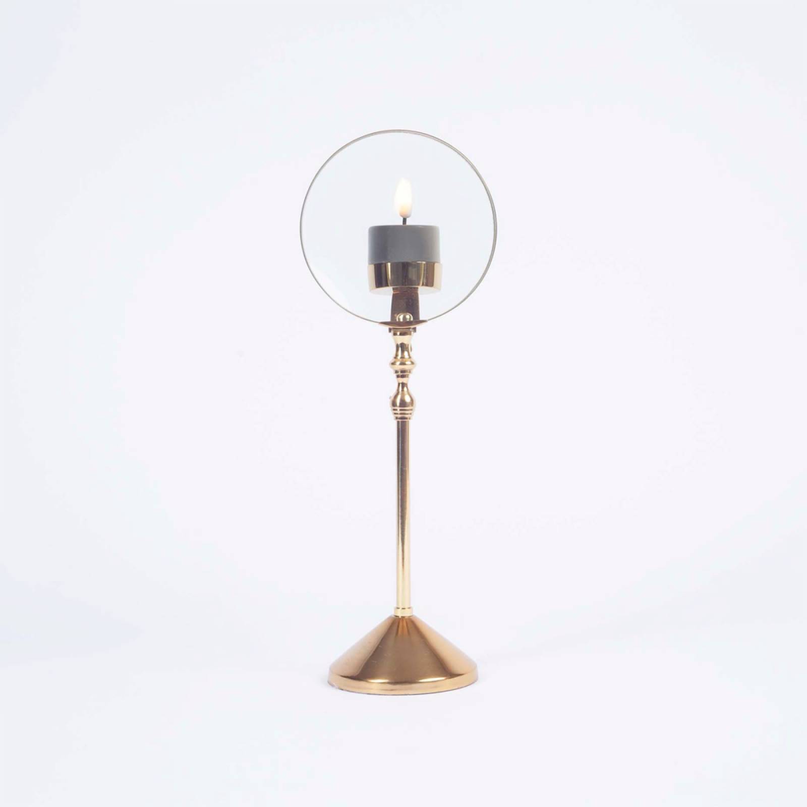 Brass Magnifying Glass With Tealight Holder thumbnails