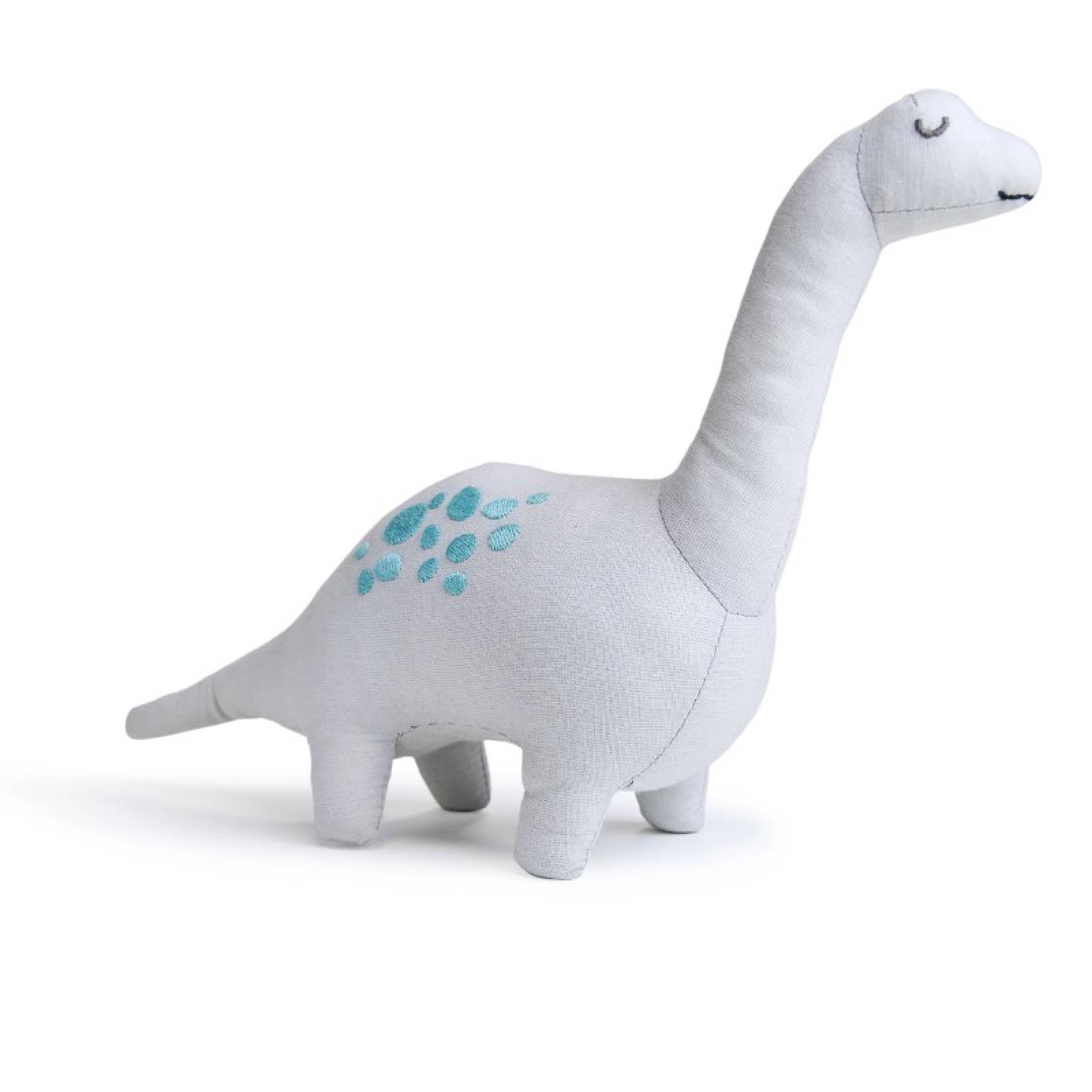 Bronty Linen Dinosaur Soft Toy 0+