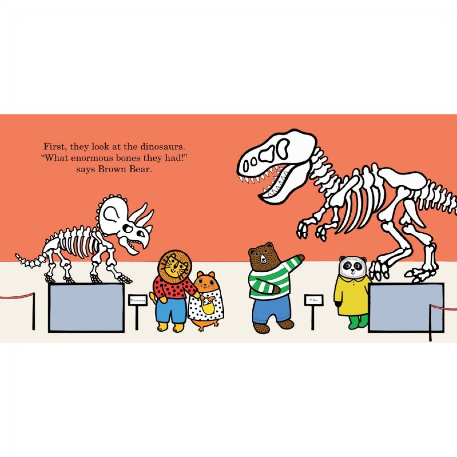 Brown Bear Goes To The Museum By Jane Foster - Board Book thumbnails