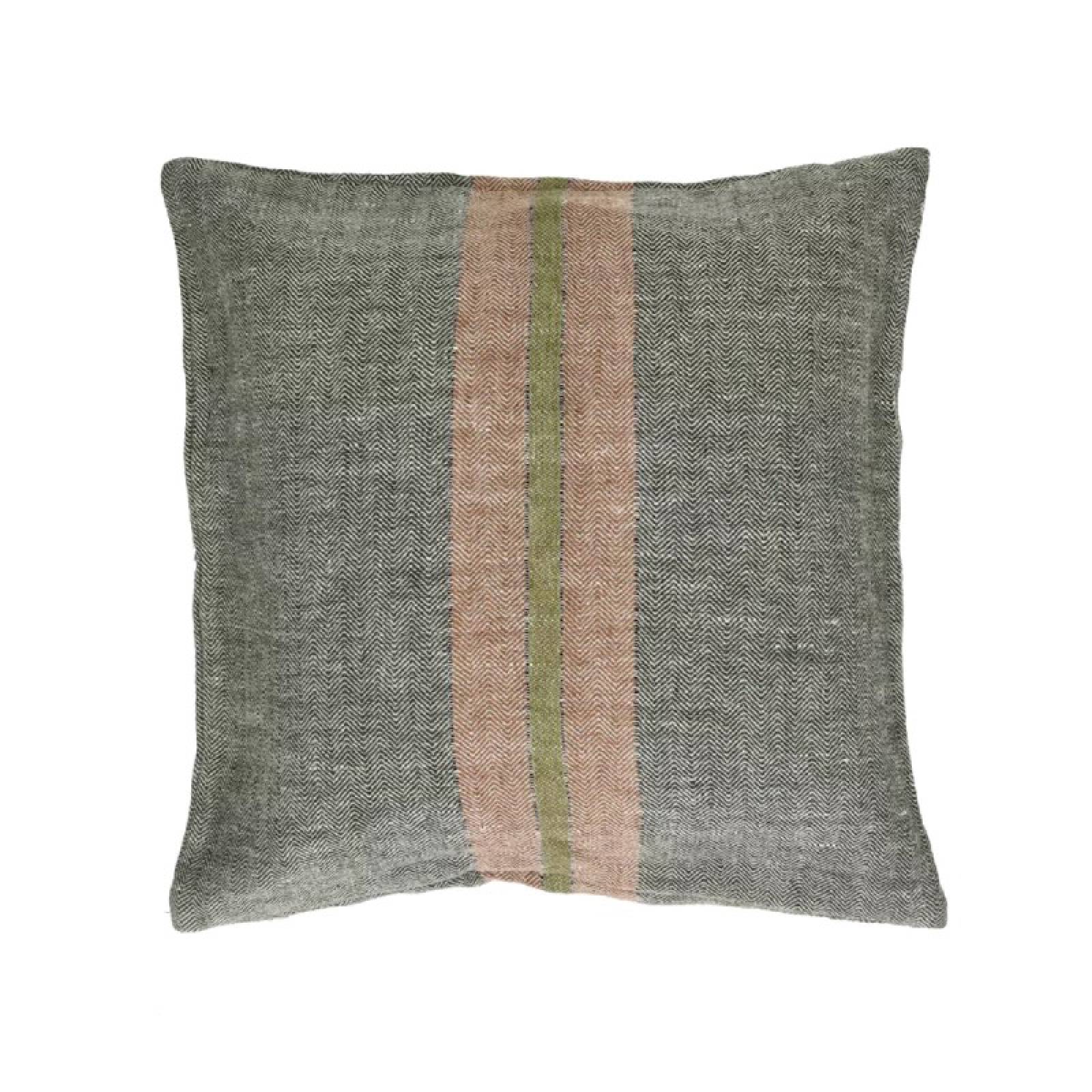 Brunello Striped Linen Cushion 45x45cm