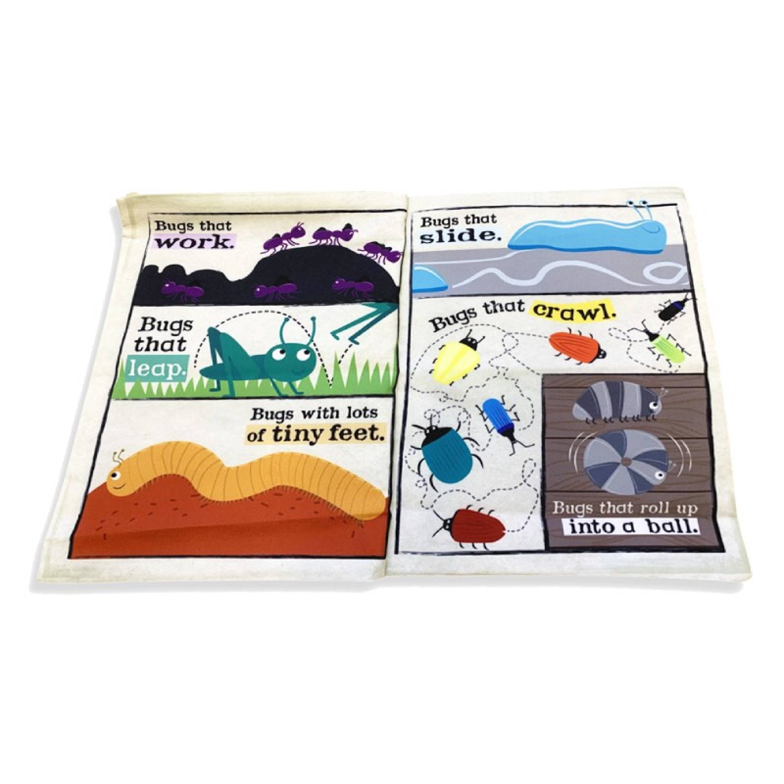 Bugs - Nursery Times Crinkly Newspaper Baby Toy 0+ thumbnails