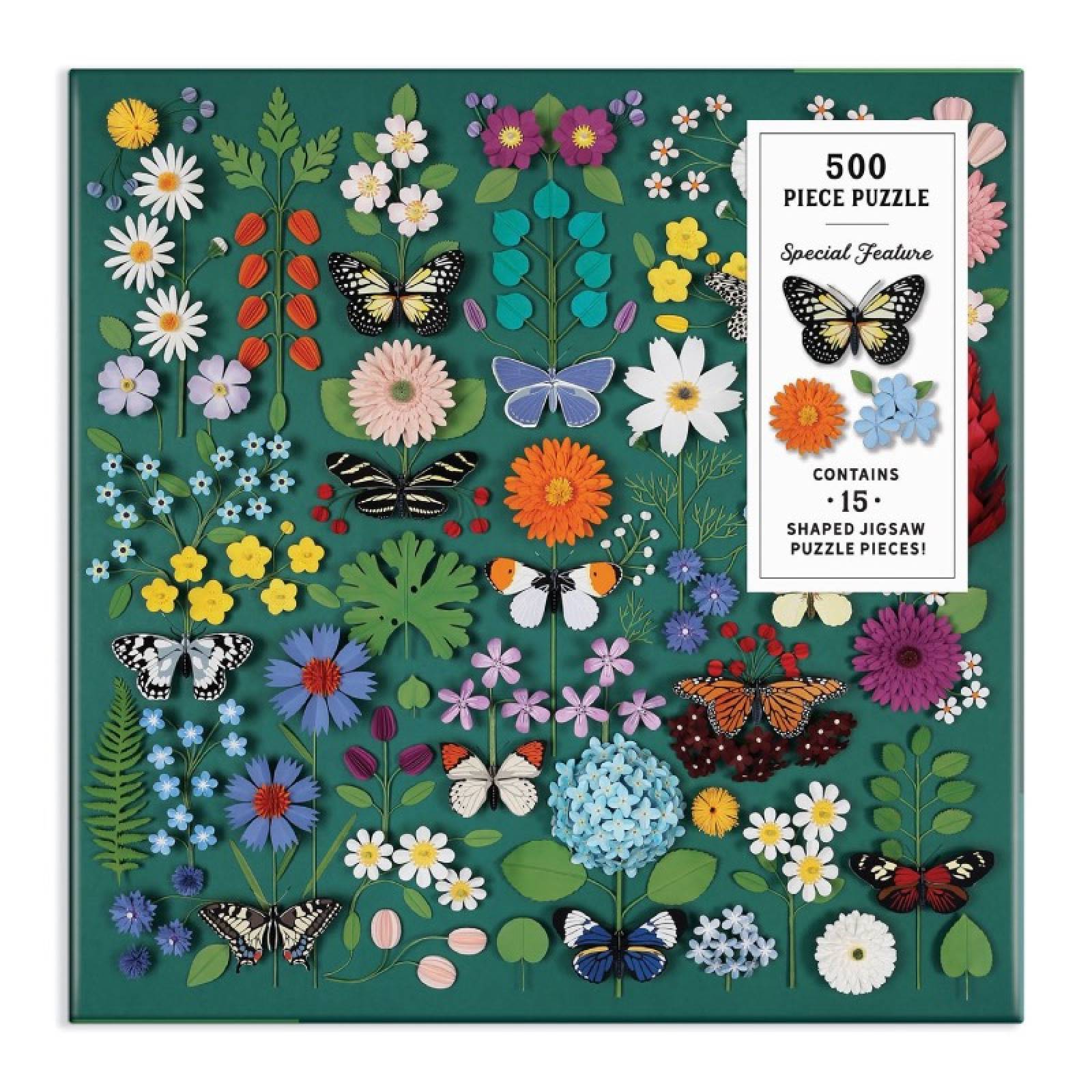 Butterfly Botanica - 500 Piece Jigsaw Puzzle