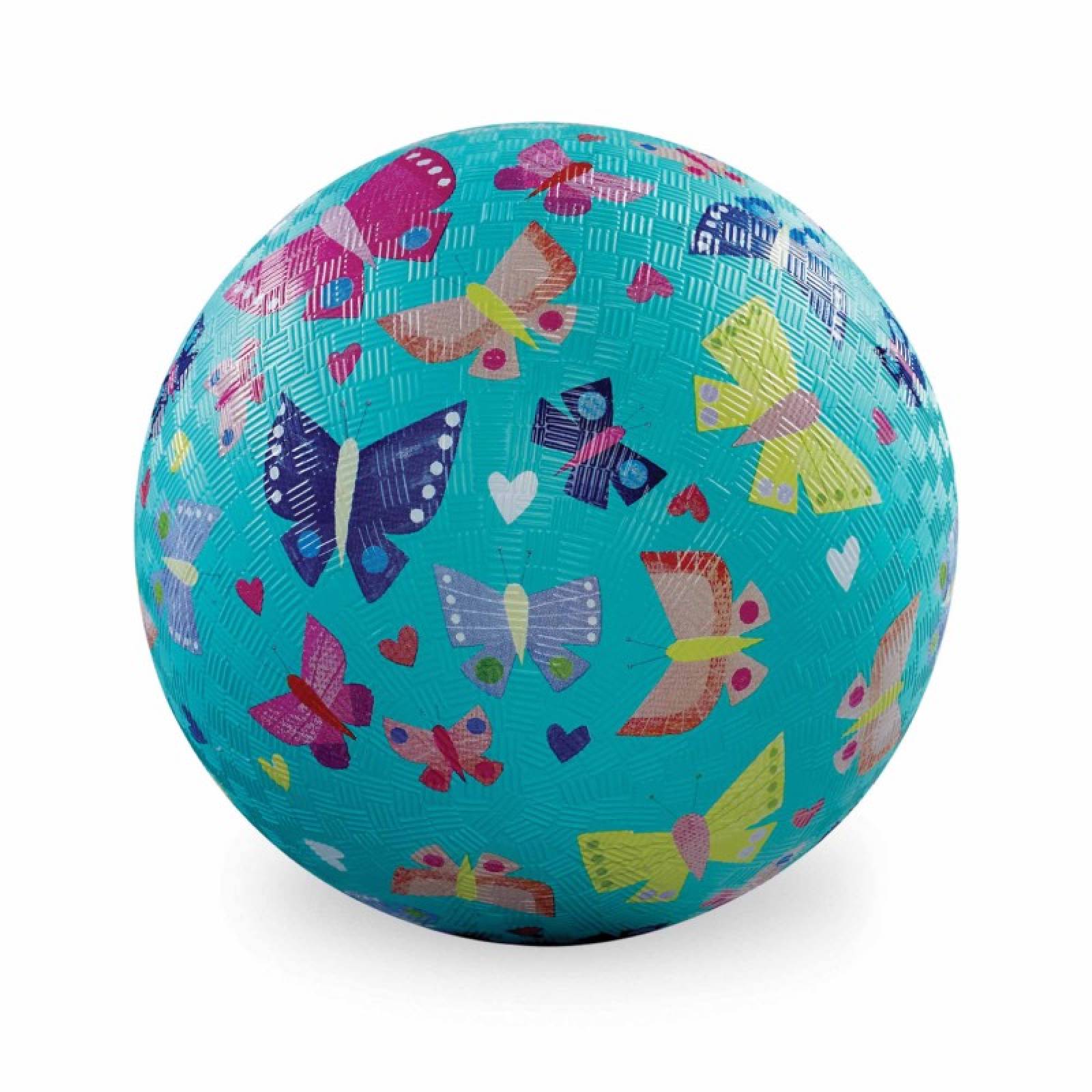 Butterfly Rainbow - Large Rubber Picture Ball 18cm