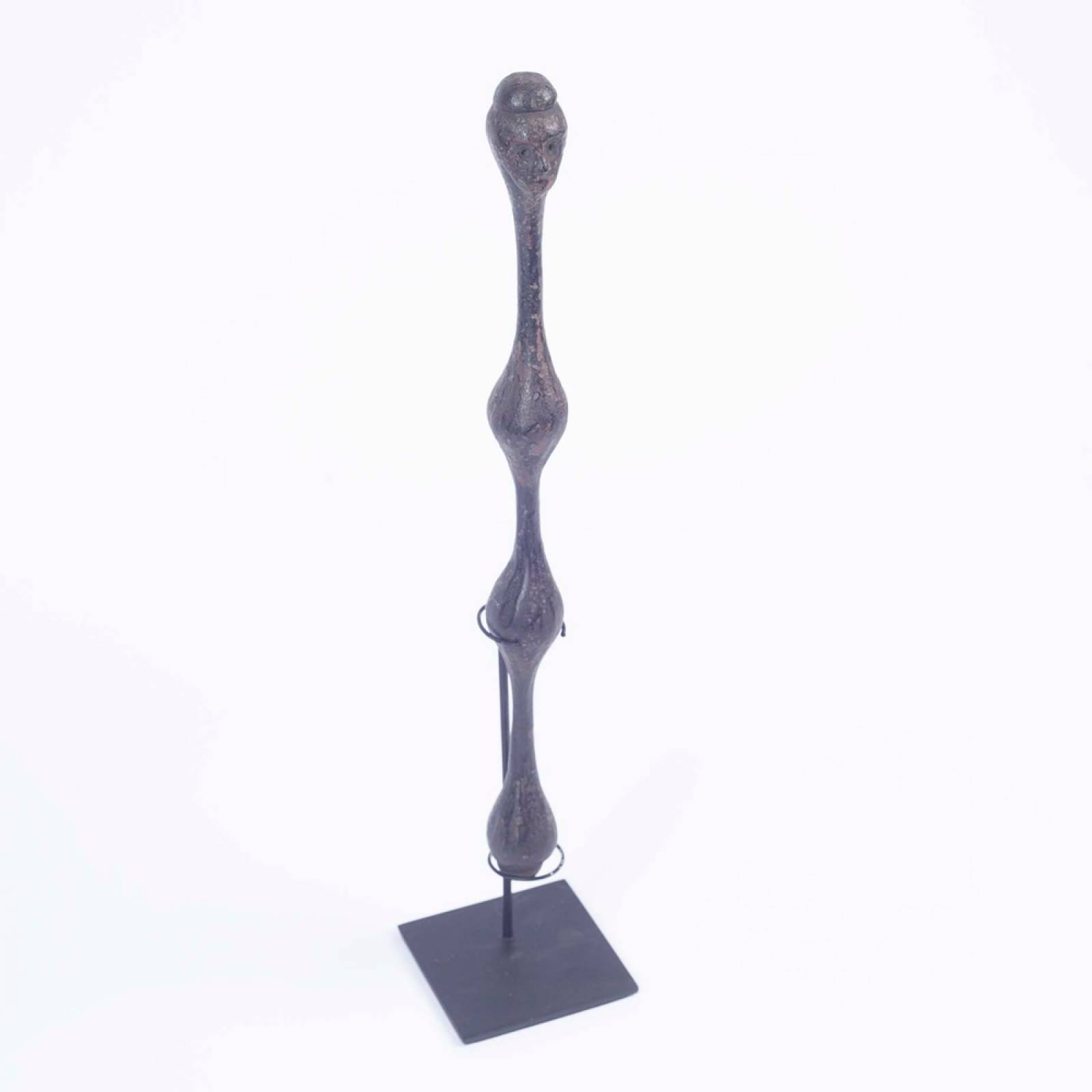 Carved Wooden Wavy Figure Ornament thumbnails