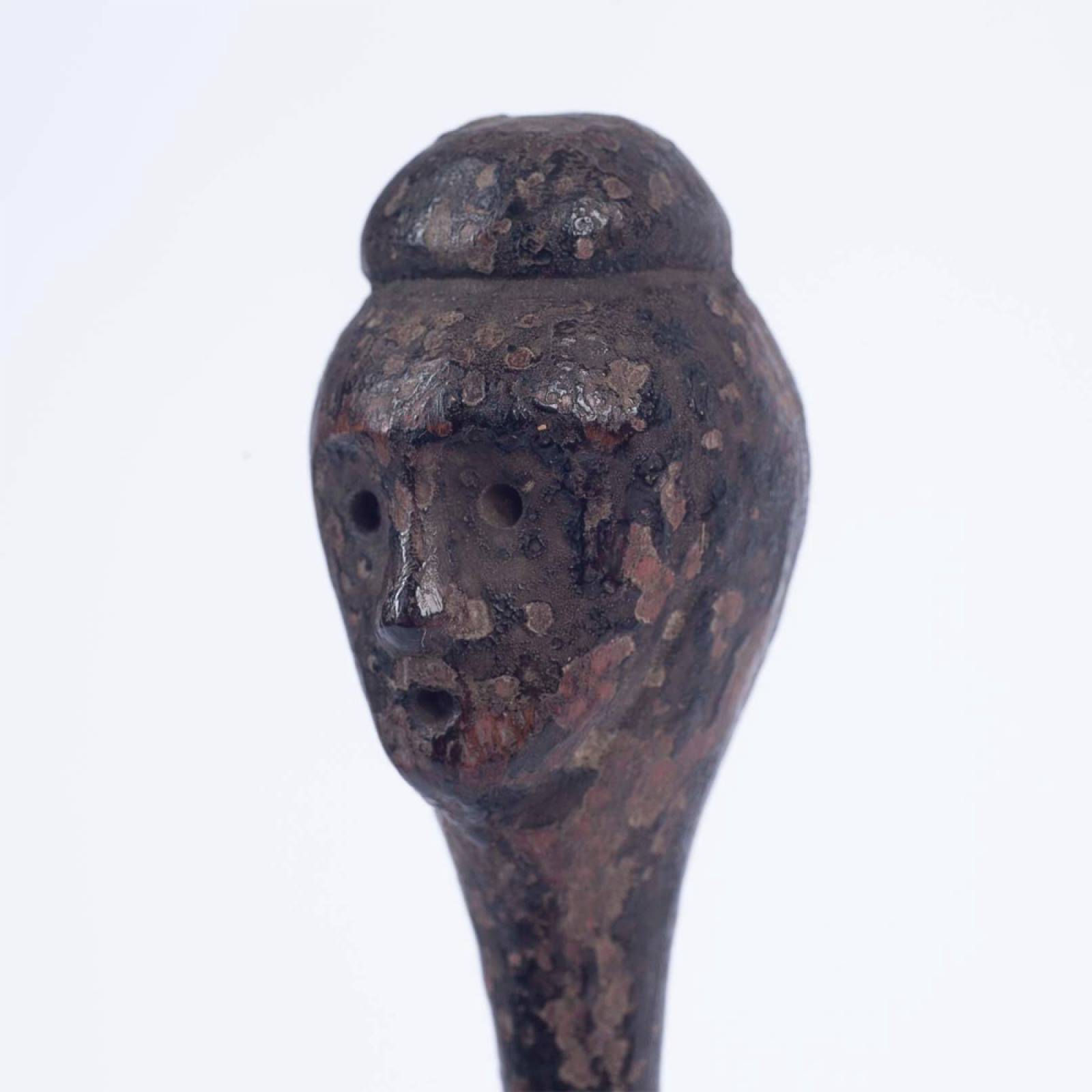 Carved Wooden Wavy Figure Ornament thumbnails