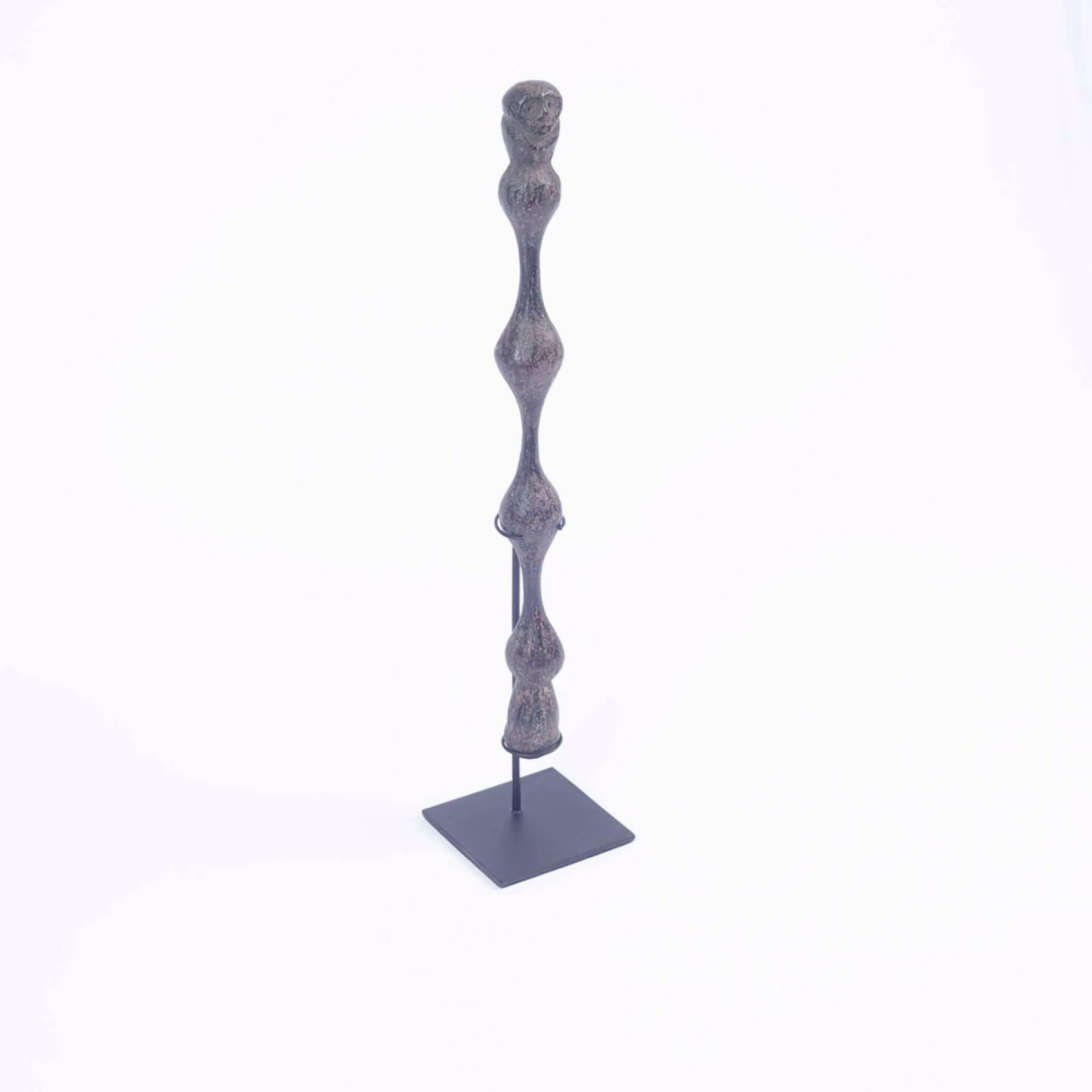 Carved Wooden Wavy Figure Ornament thumbnails