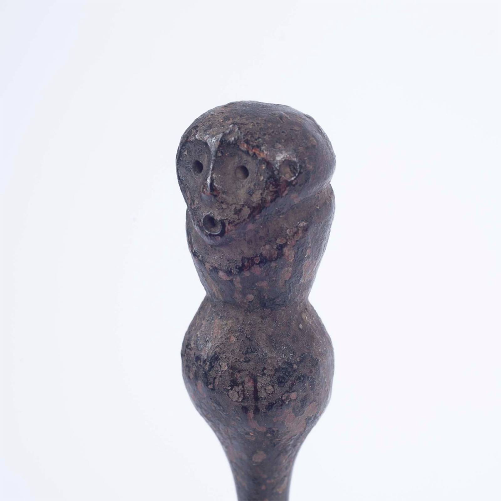 Carved Wooden Wavy Figure Ornament thumbnails