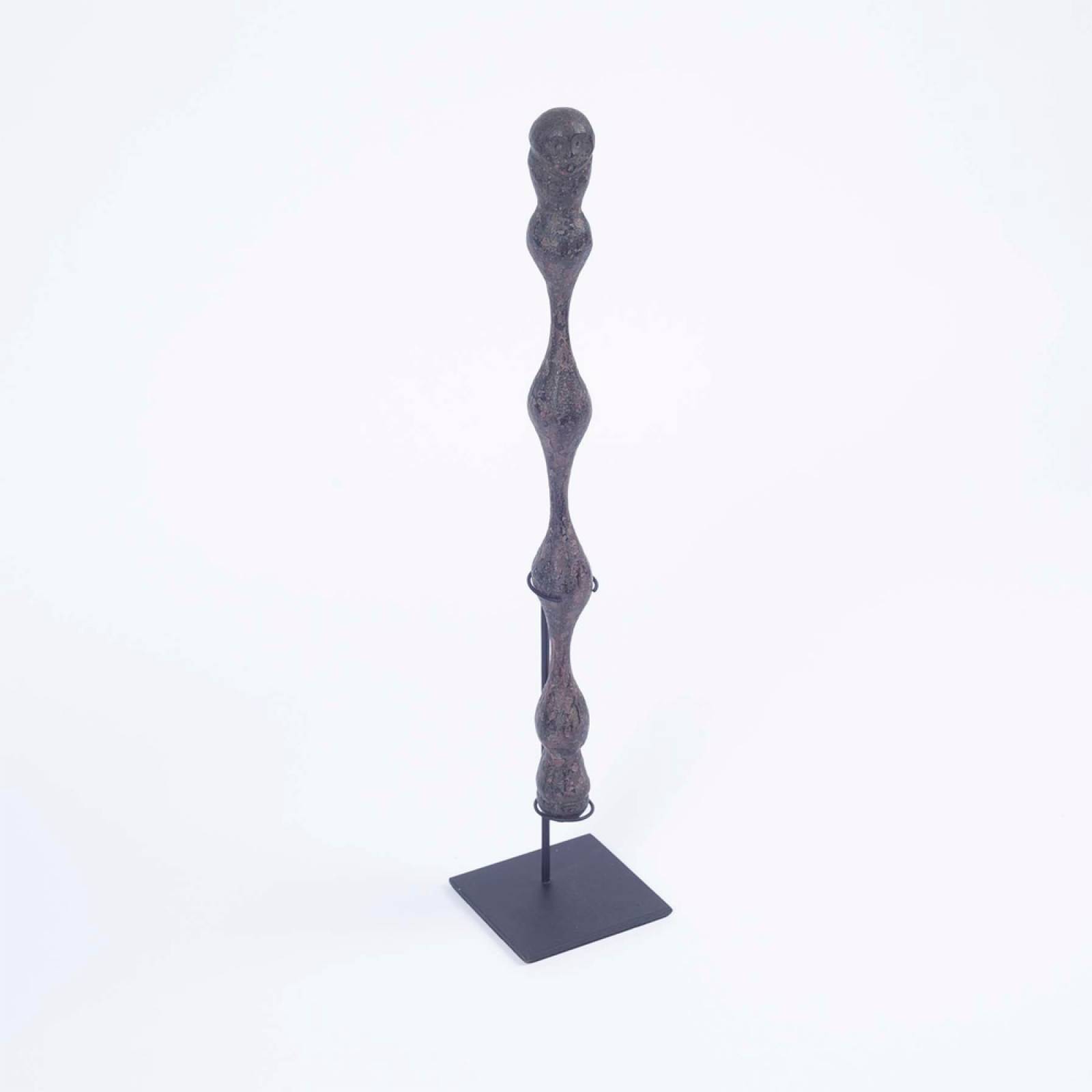 Carved Wooden Wavy Figure Ornament thumbnails