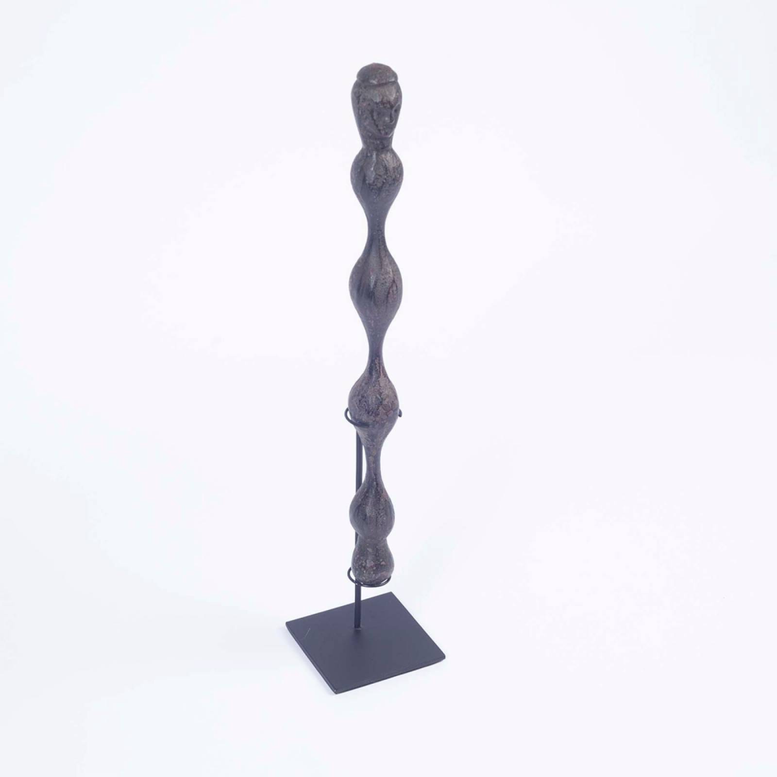 Carved Wooden Wavy Figure Ornament thumbnails