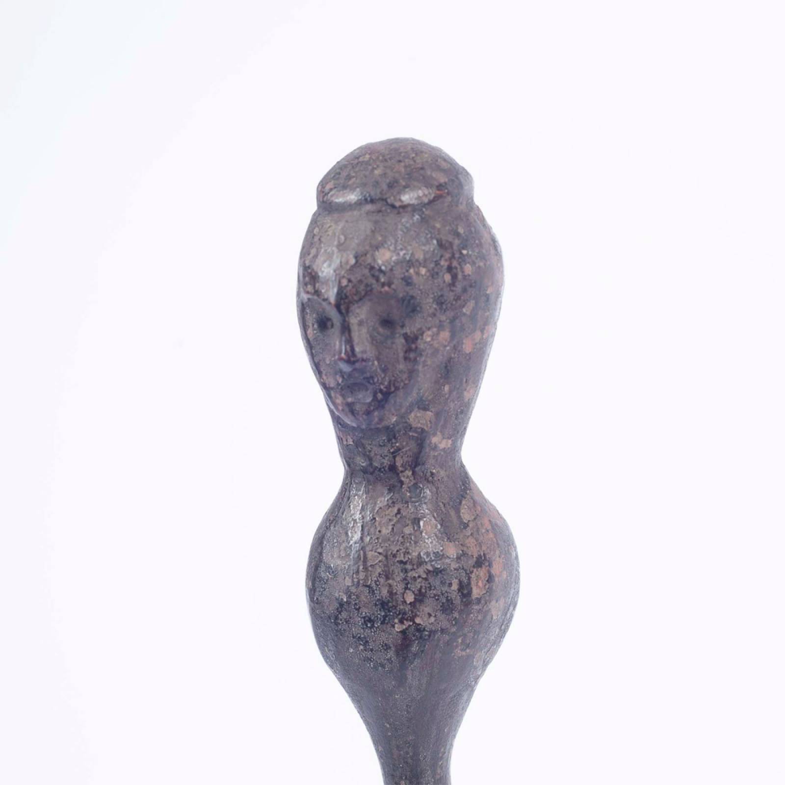 Carved Wooden Wavy Figure Ornament thumbnails