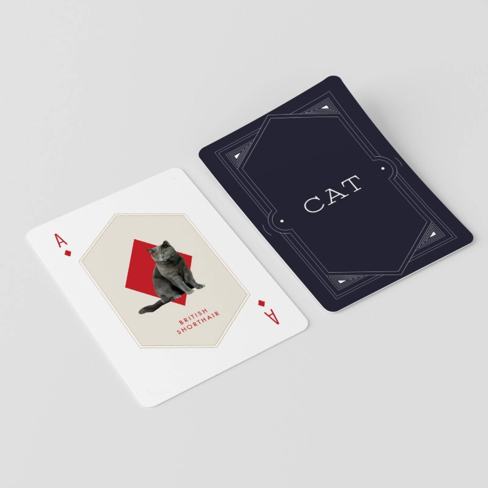 Cat & Dog Playing Cards - Set Of 2 Decks thumbnails