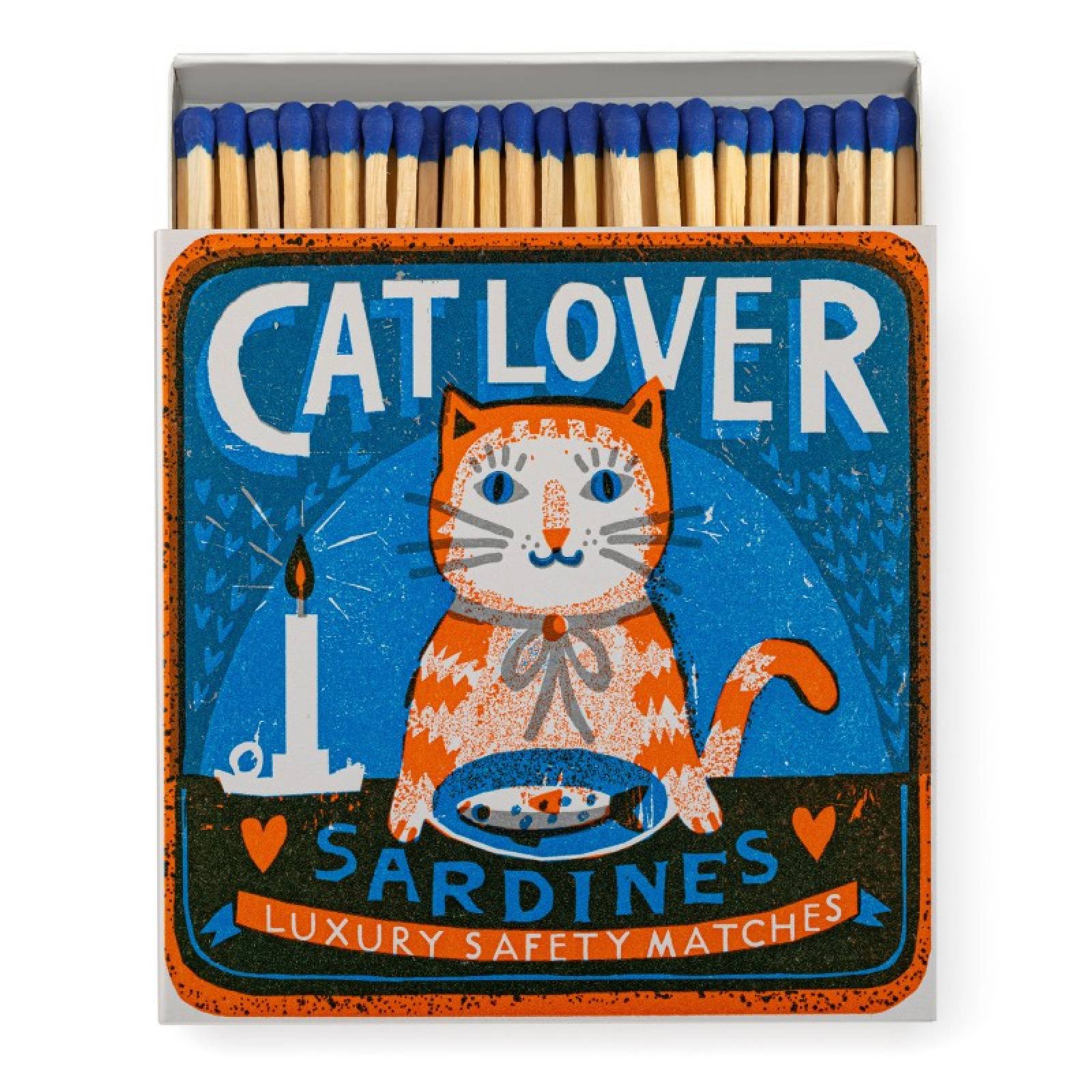Cat Lover - Square Box Of Safety Matches