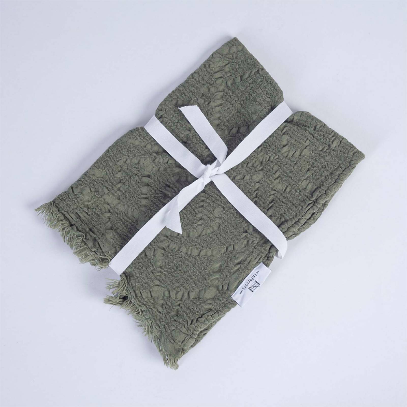 Chantilly Hand Towel In Olive