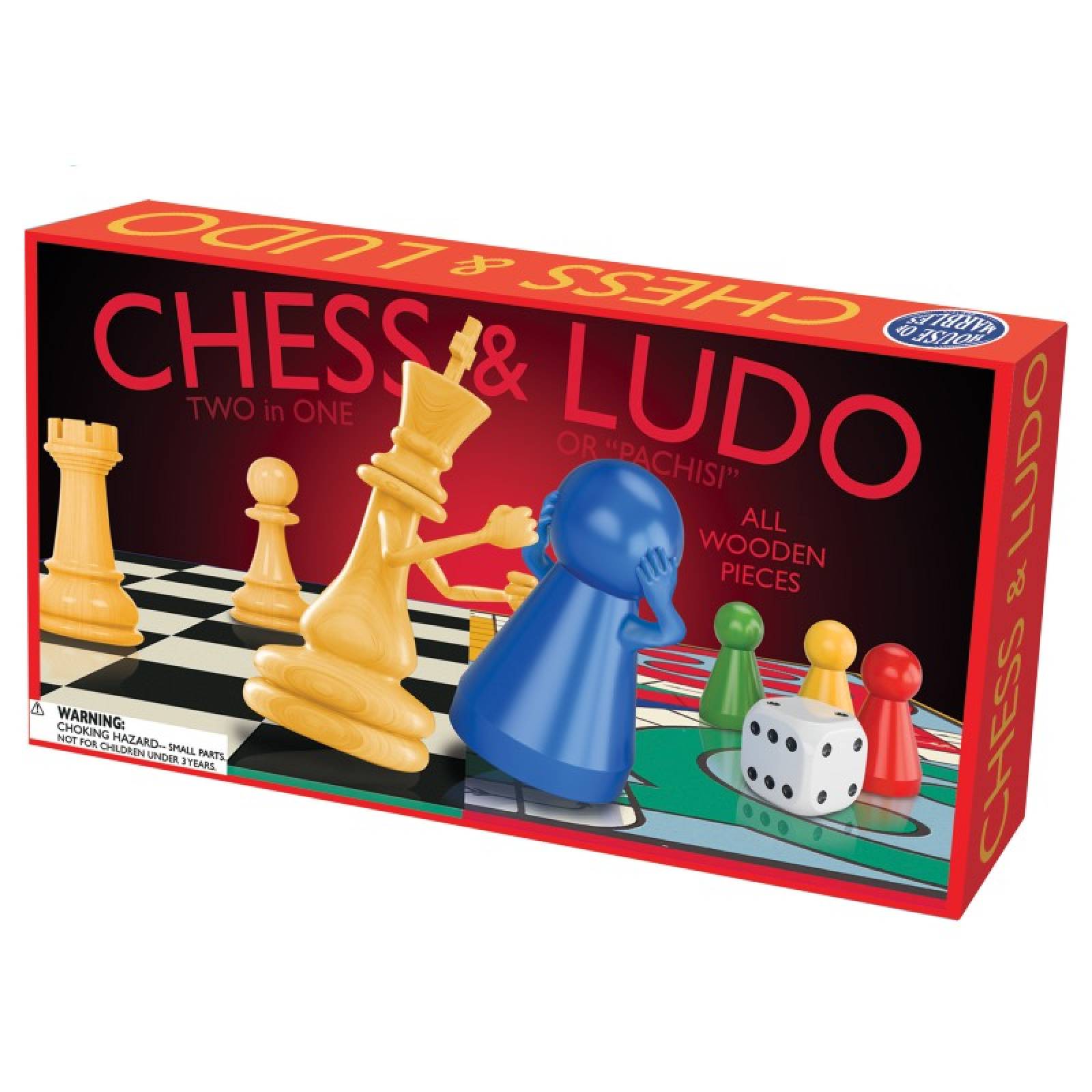 Chess & Ludo Board Game Set 3+