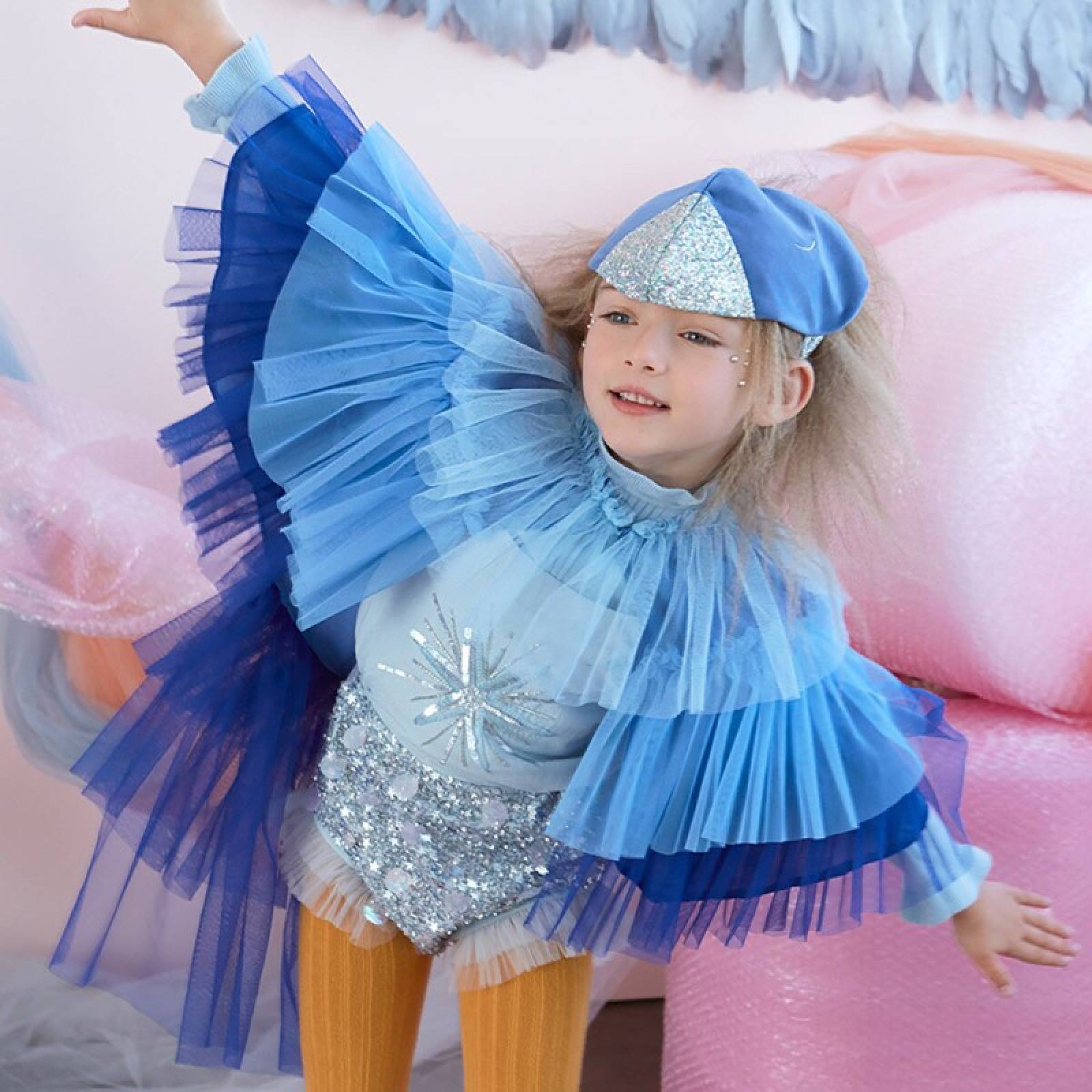 Children's Blue Bird Costume 3-6yrs