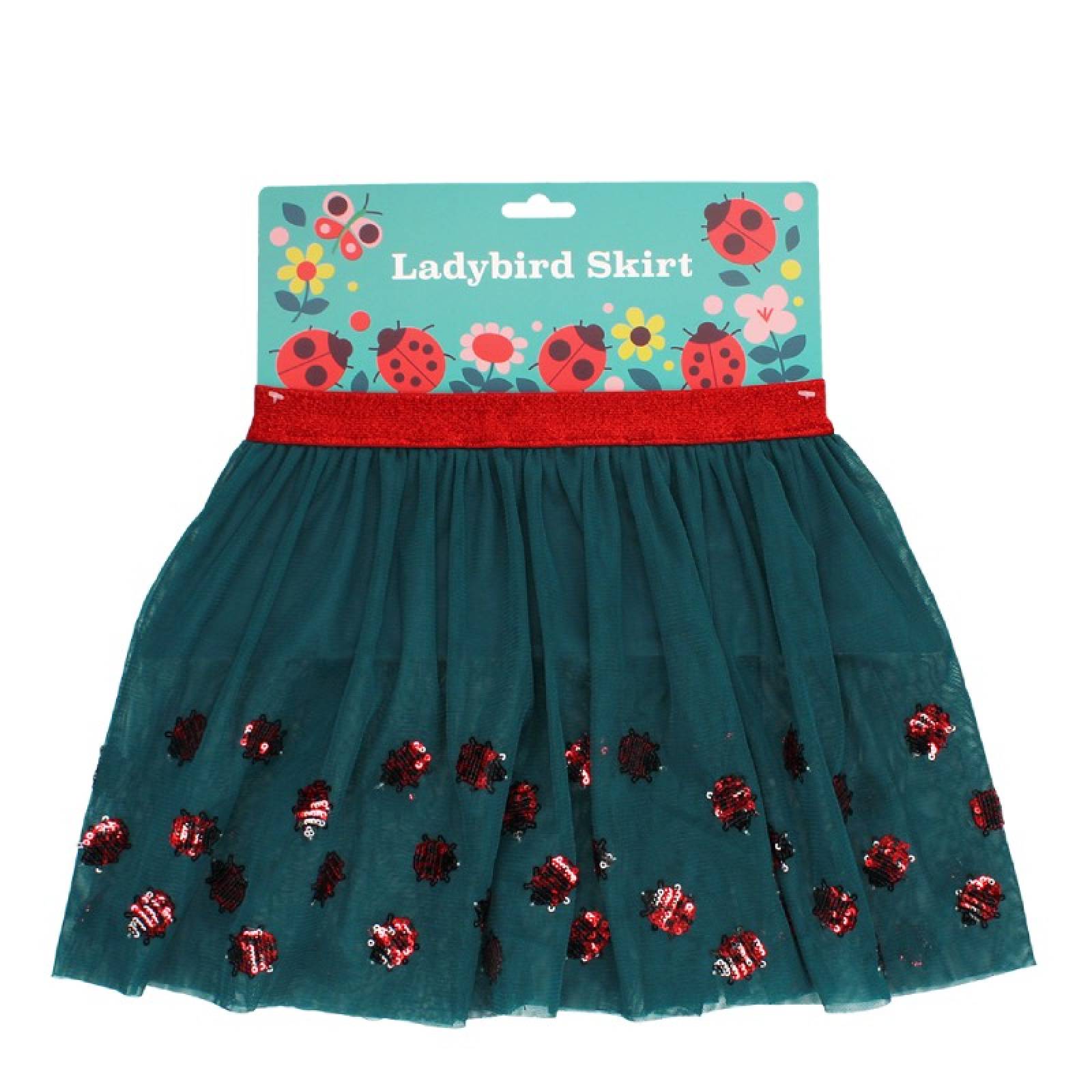 Children's Blue Ladybird Skirt 3+