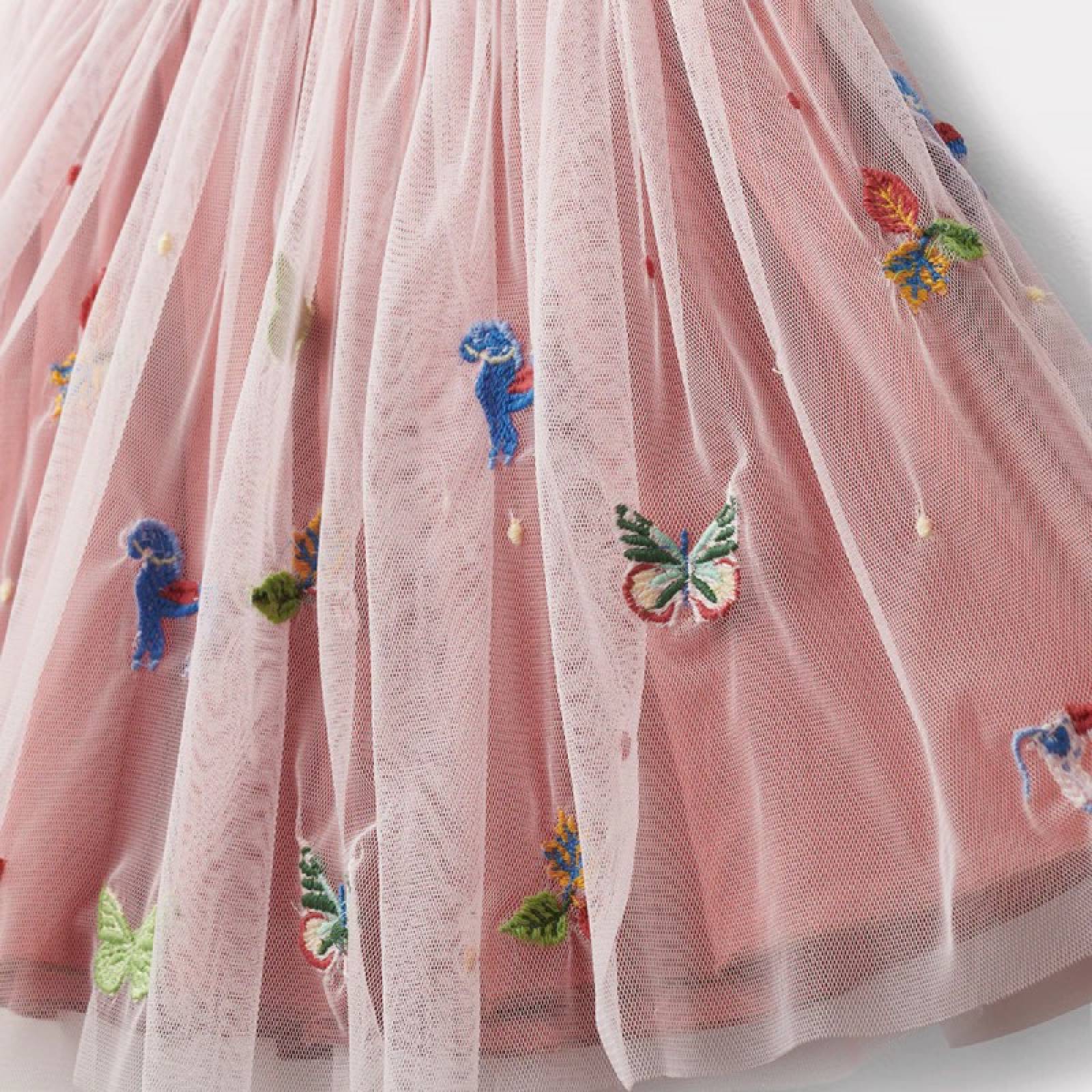 Children's Butterfly & Unicorn Embroidered Skirt 3-5yrs thumbnails