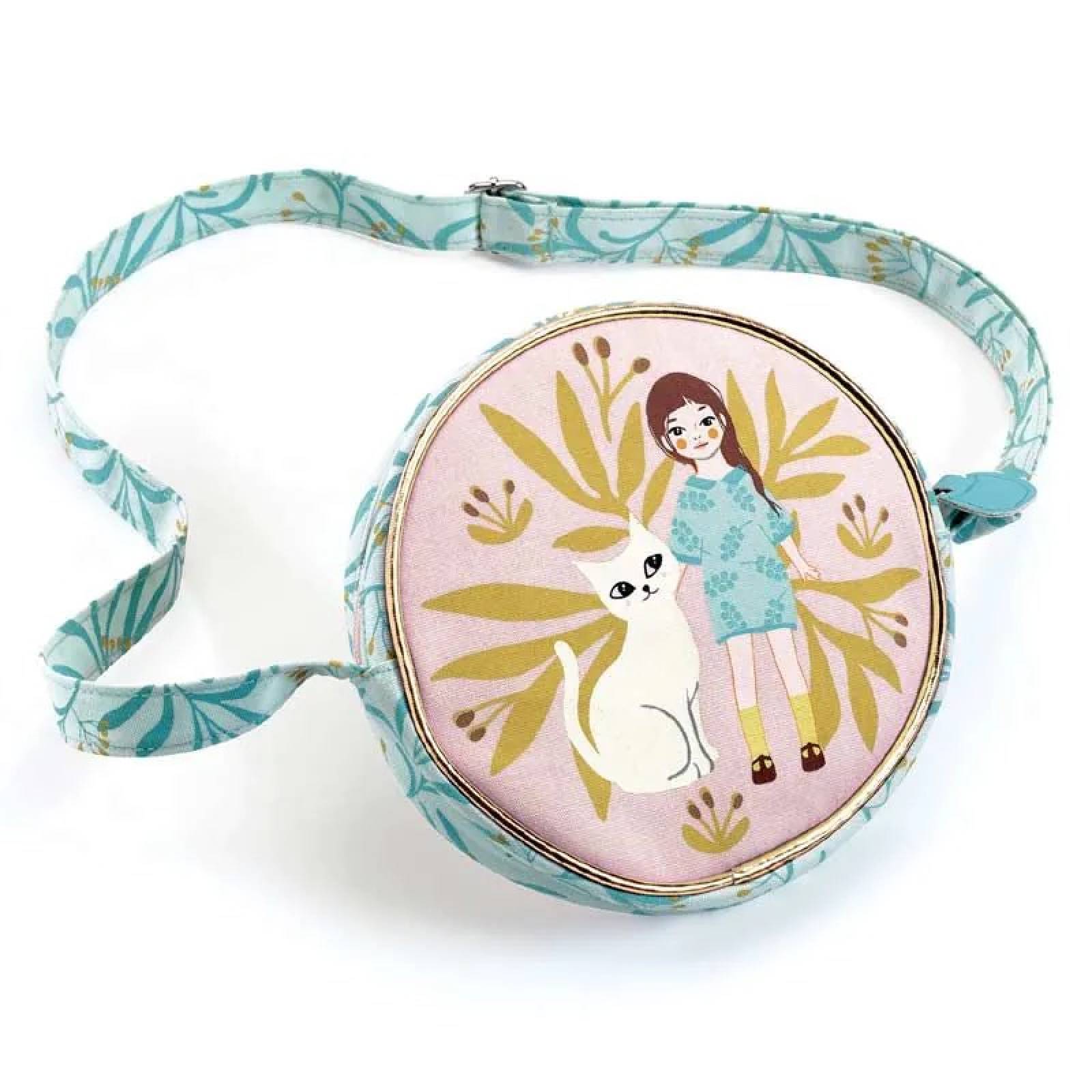 Children's Cat Handbag By Djeco 4+