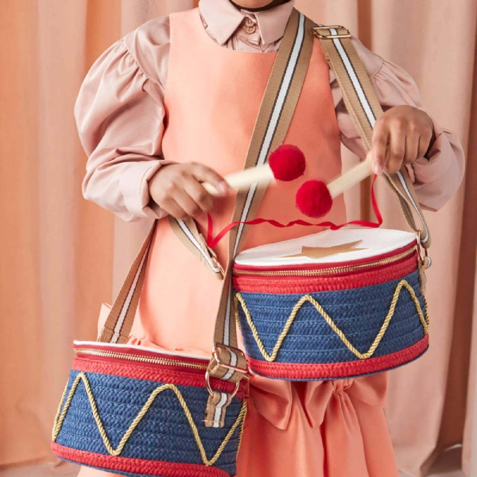 Children's Drum Bag Fancy Dress 3+ thumbnails