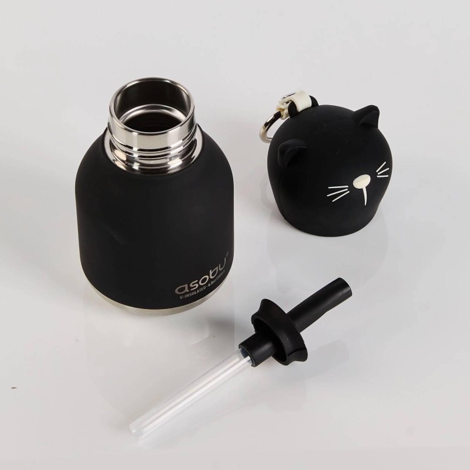 Children's Mini Water Bottle - Black Cat thumbnails