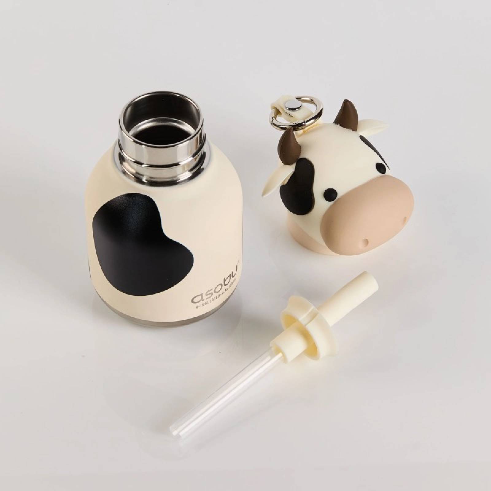 Children's Mini Water Bottle - Cow thumbnails