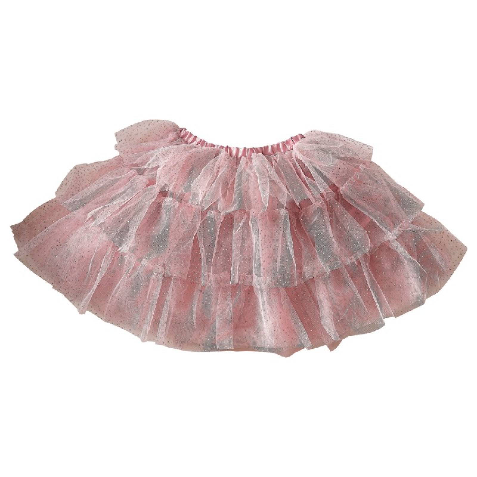 Children's Pink & Silver Fairy Princess Tutu Age 3-5