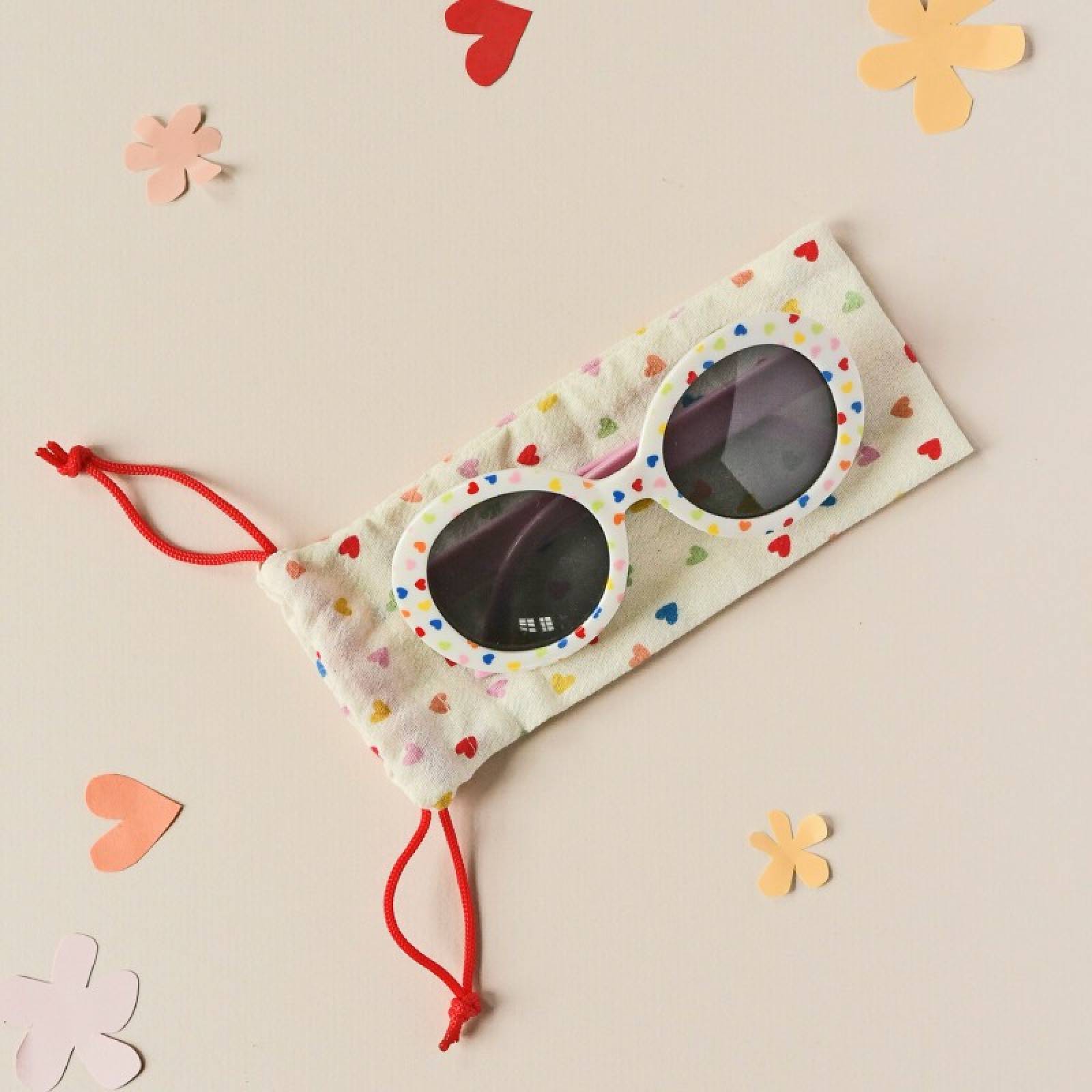 Children's Rainbow Hearts Sunglasses