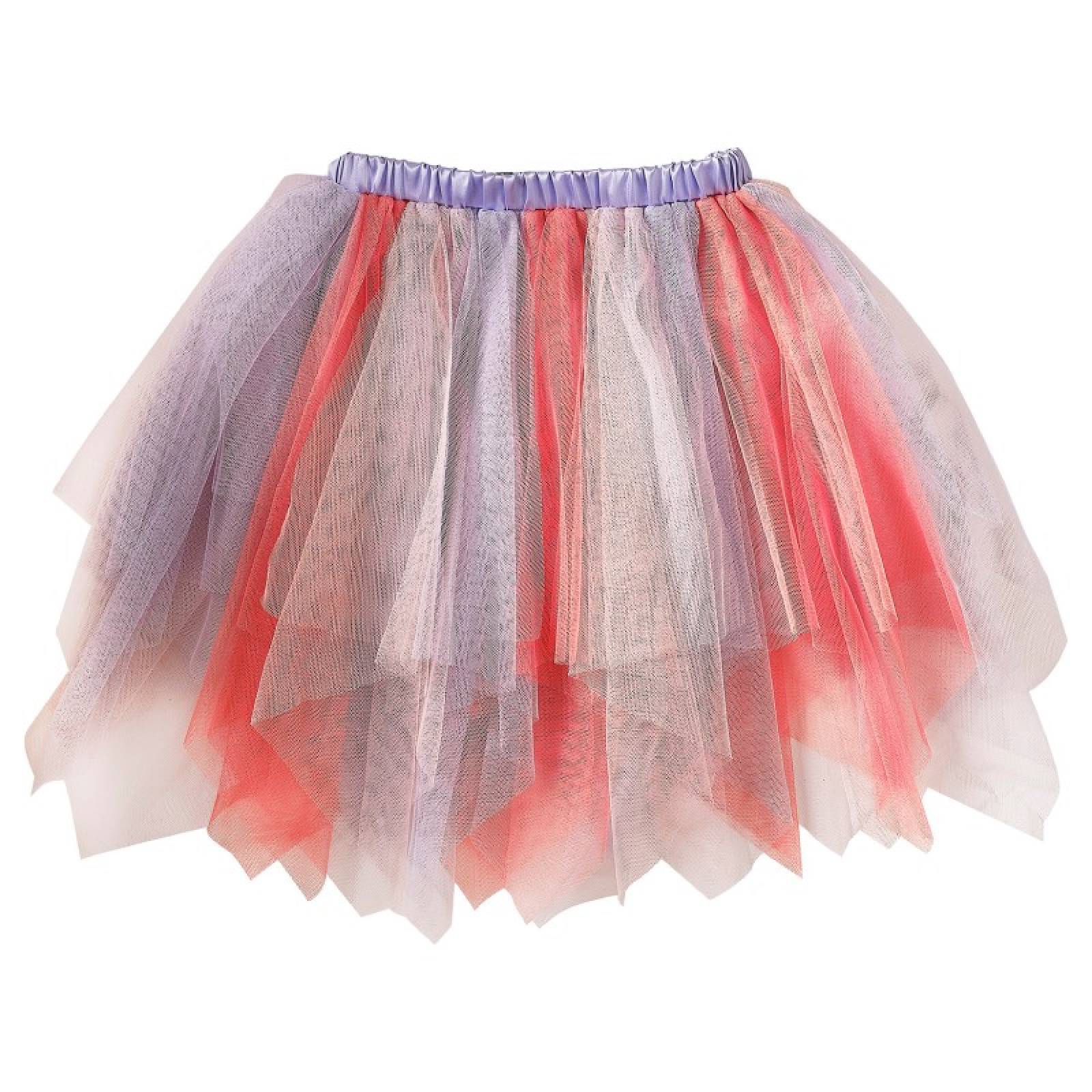 Children's Red & Purple Butterfly Tutu Age 3-5