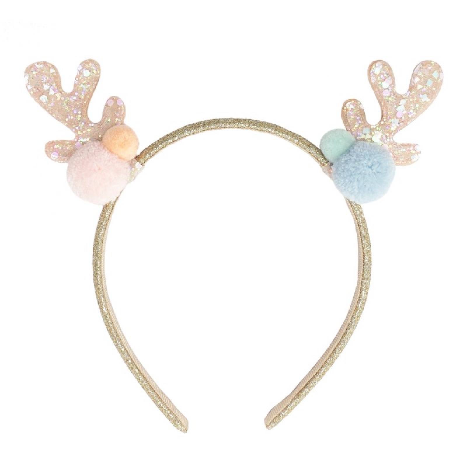 Children's Shimmer Reindeer Ears Headband 3+