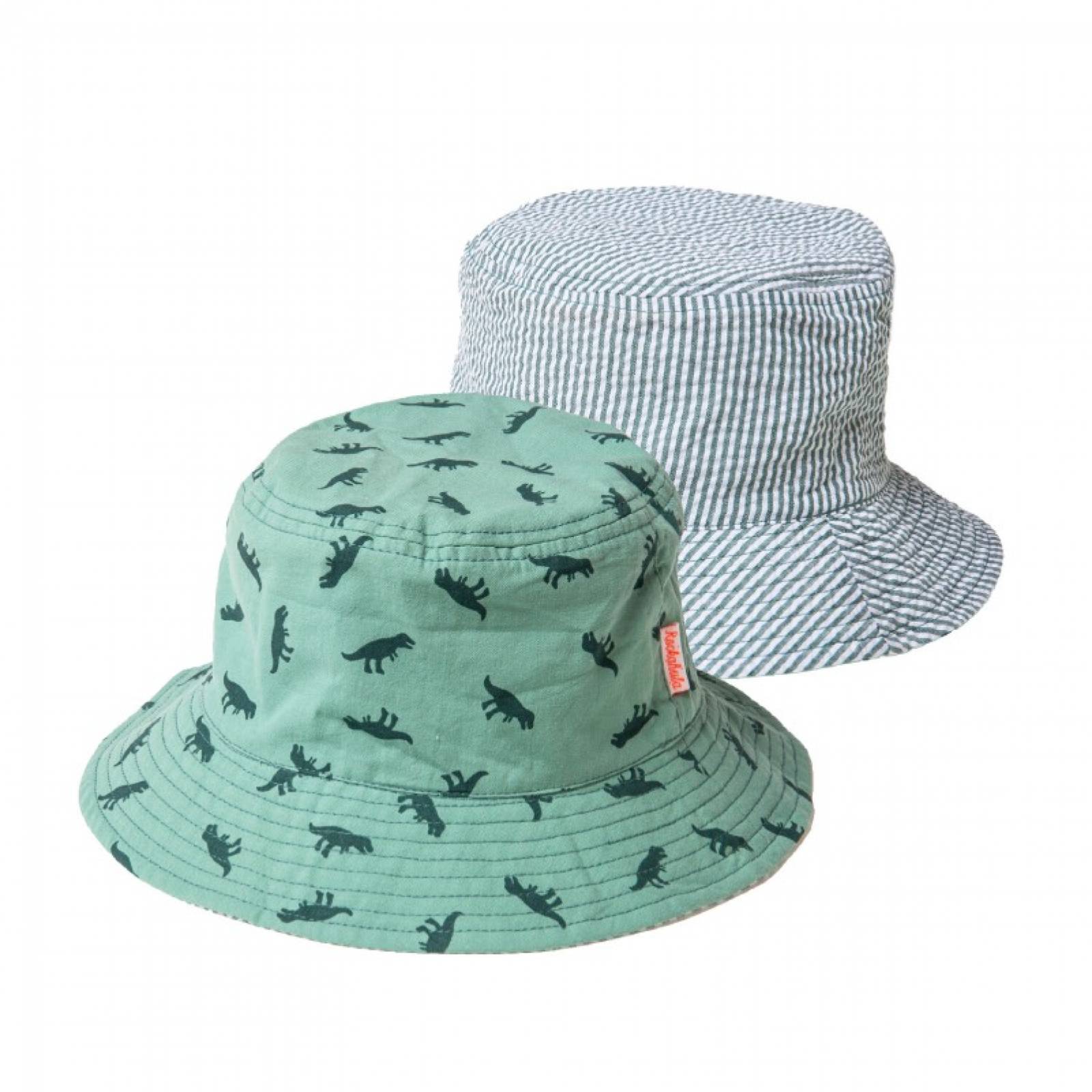 Children's T-Rex Reversible Sun Hat 3-6yrs thumbnails